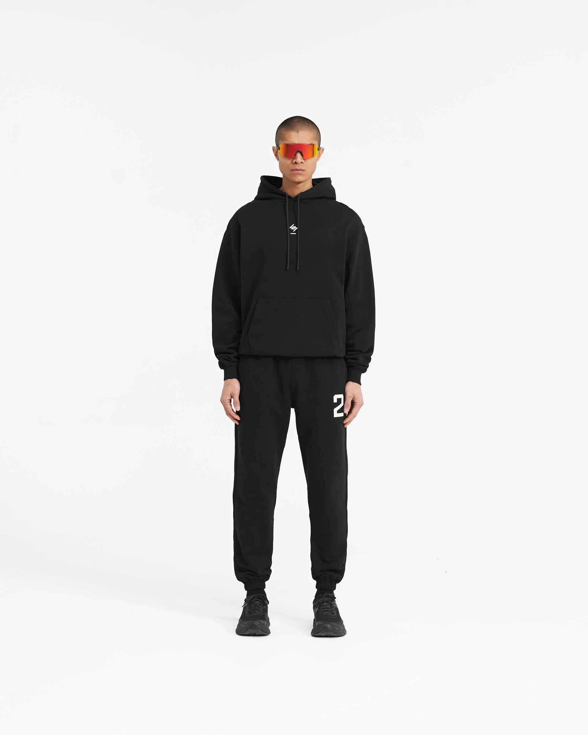 247 Oversized Hoodie - Jet Black - Image 6