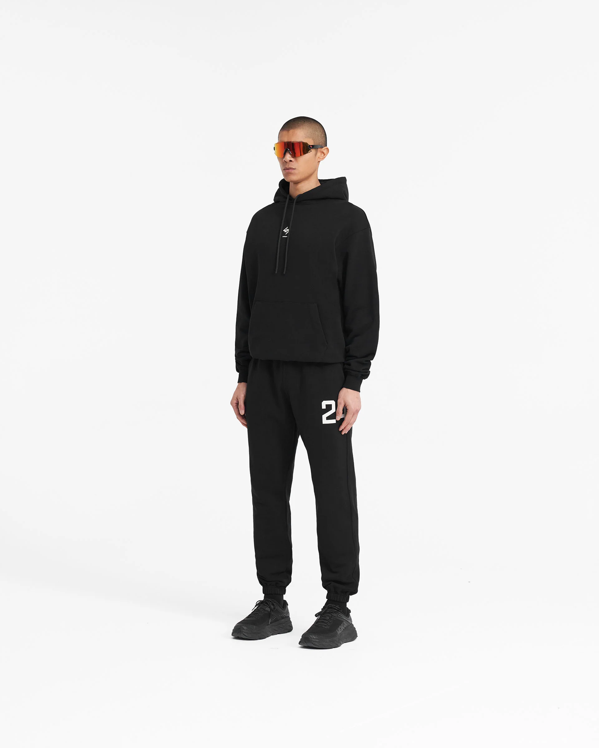 247 Oversized Hoodie - Jet Black - Image 7