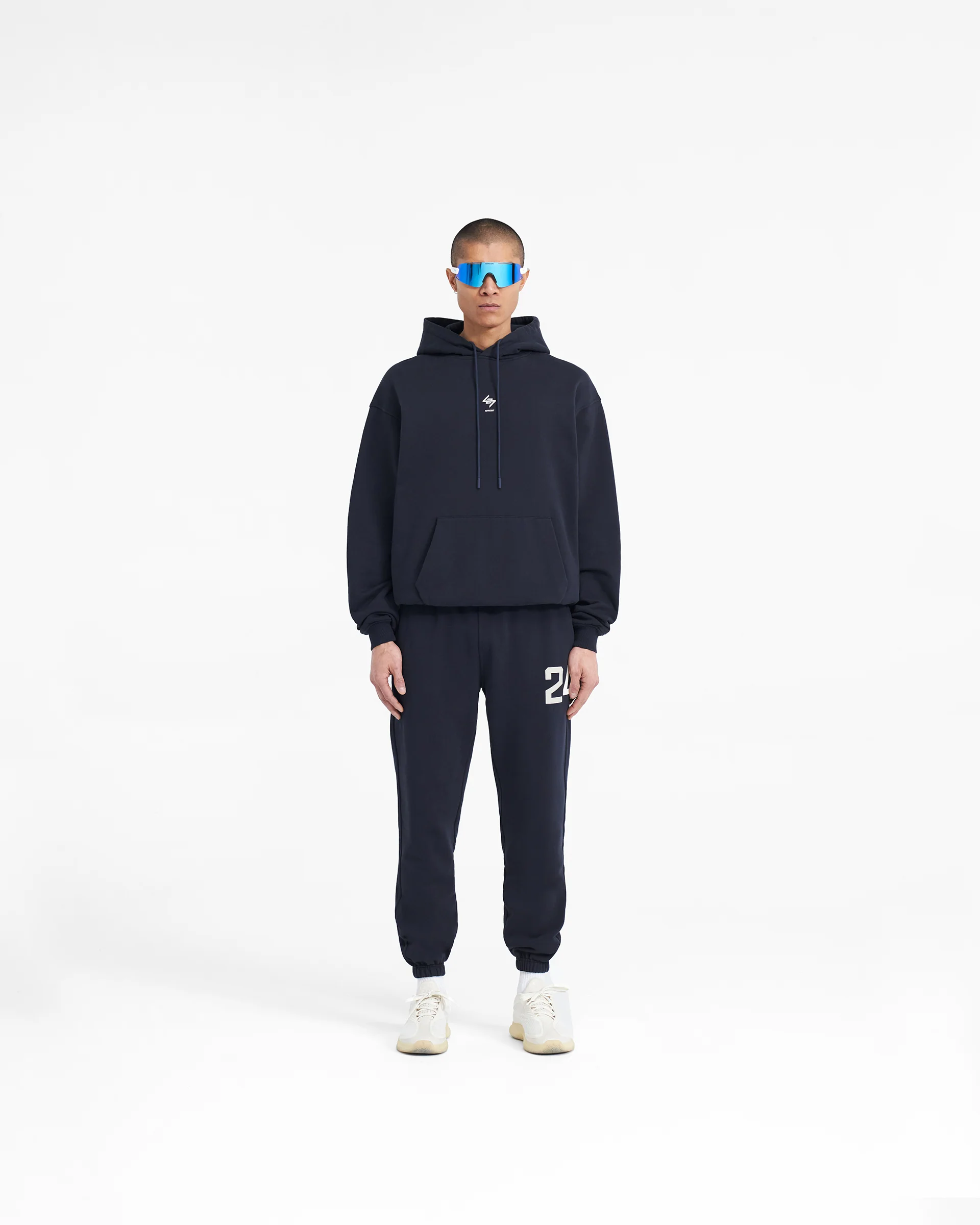 247 Oversized Hoodie - Navy - Image 7