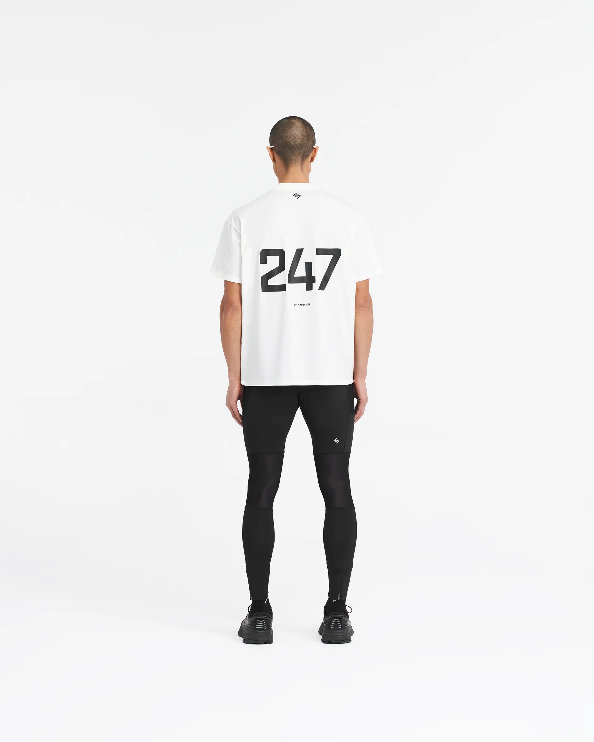 247 Oversized T-Shirt - Flat White - Image 9