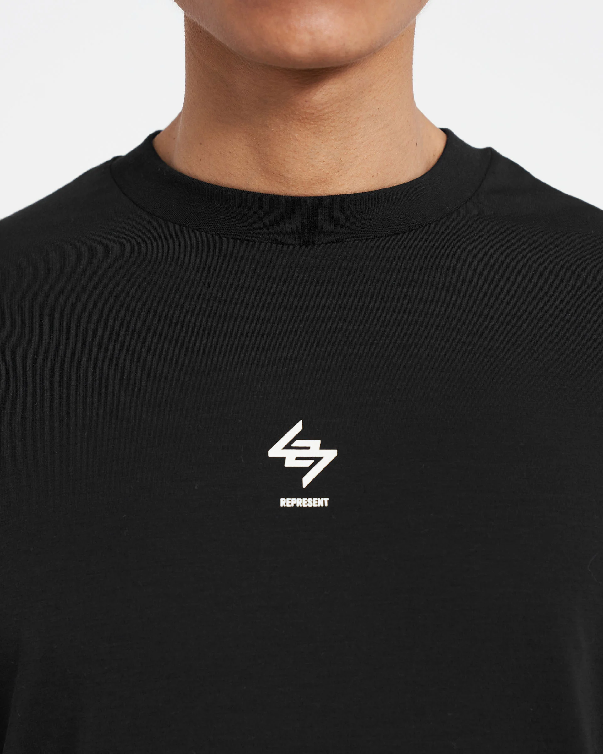 247 Oversized T-Shirt - Jet Black - Image 4