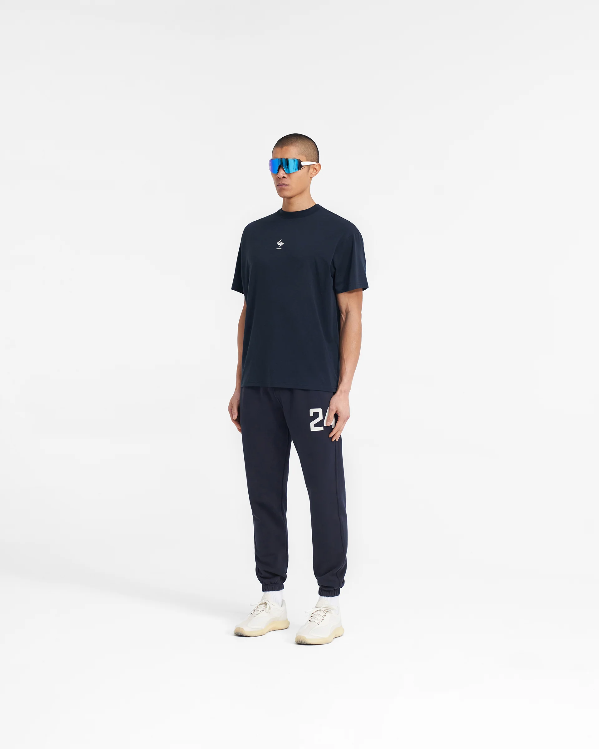 247 Oversized T-Shirt - Navy - Image 8