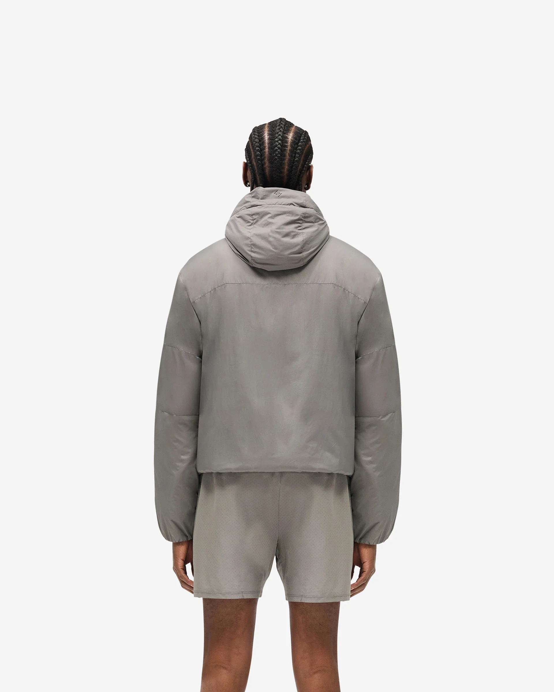 247 Panelled Insulated Jacket - Steel - Image 4
