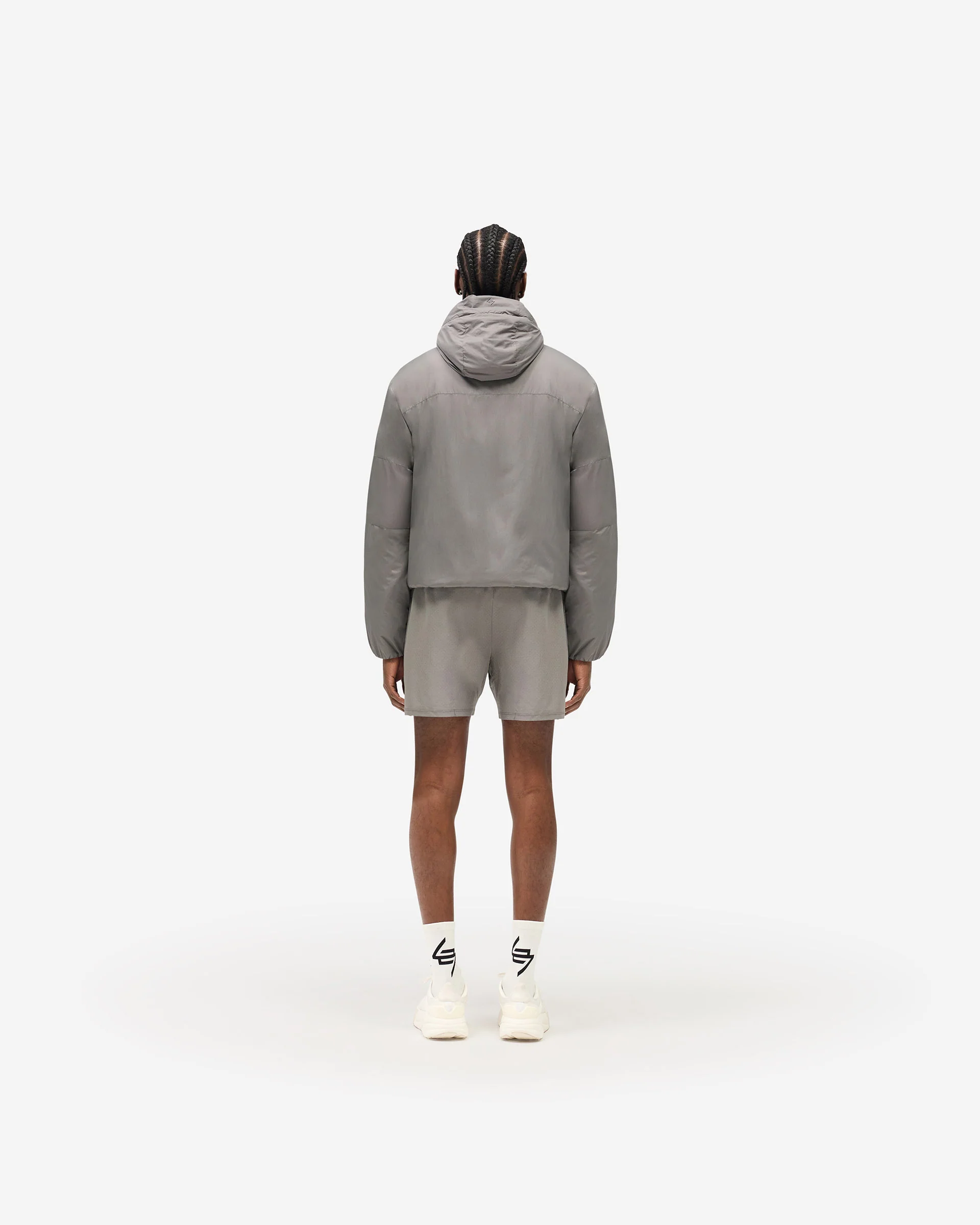 247 Panelled Insulated Jacket - Steel - Image 7