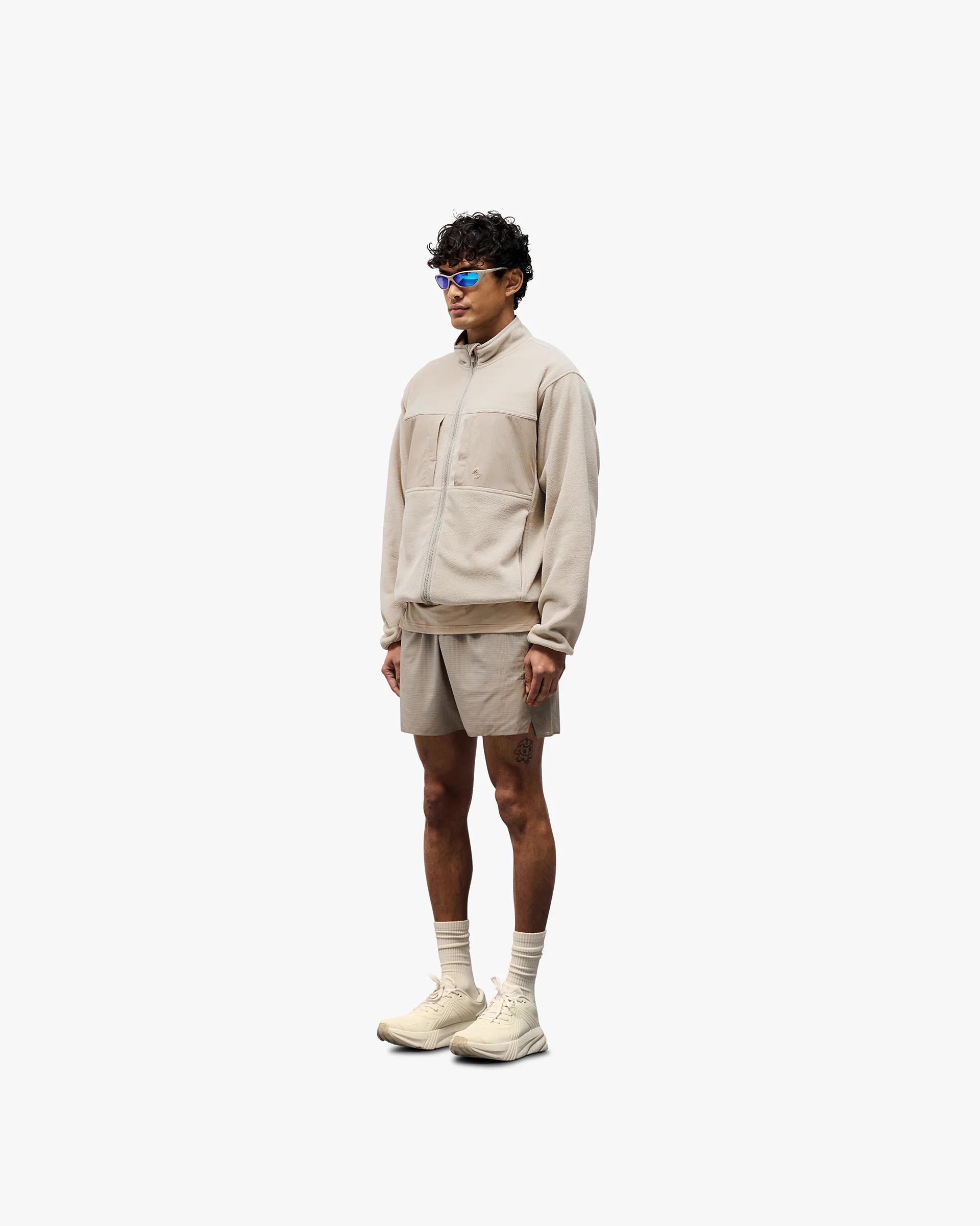 247 Polar Panelled Fleece - Pebble - Image 6