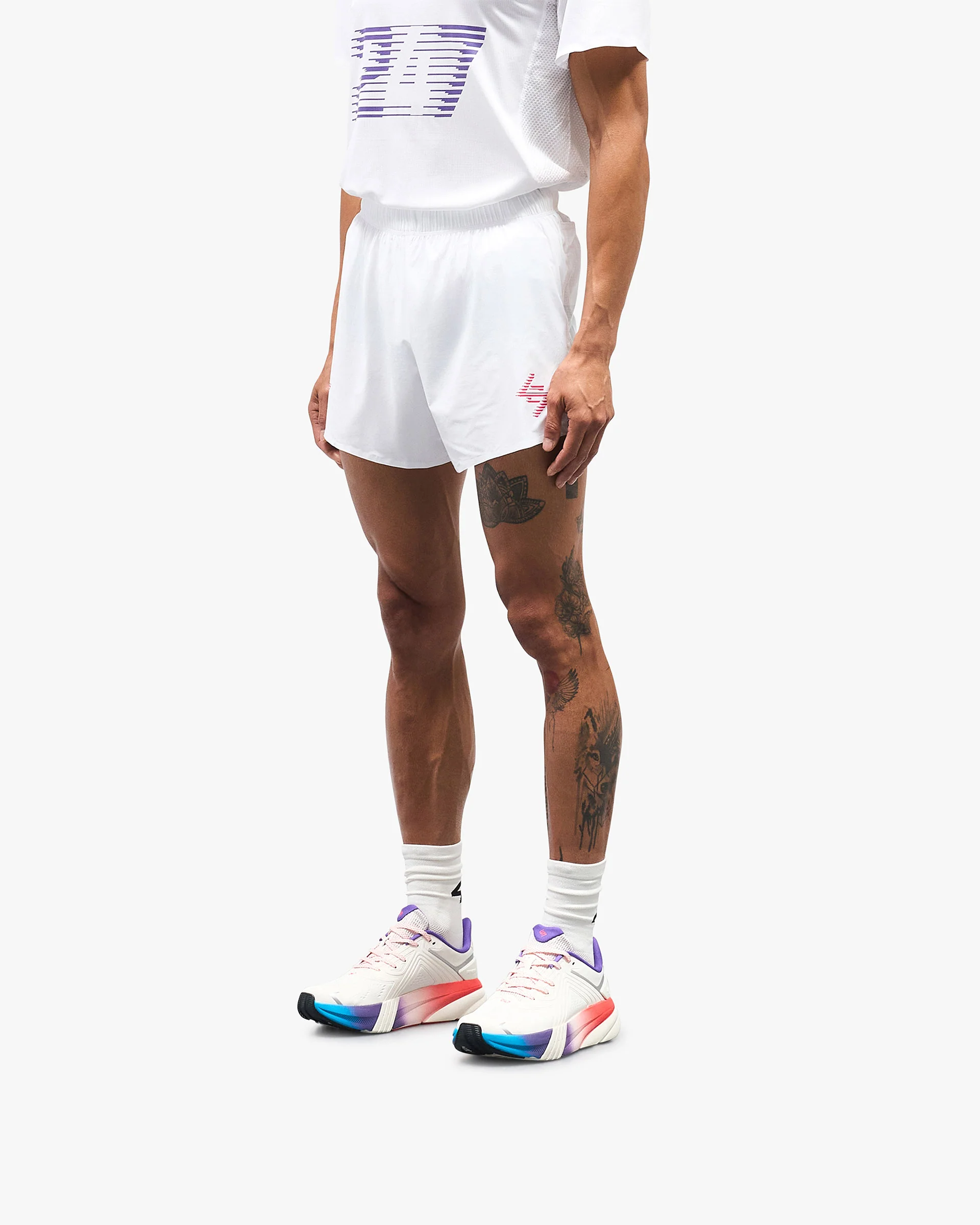247 Race Marathon Short - White - Image 2