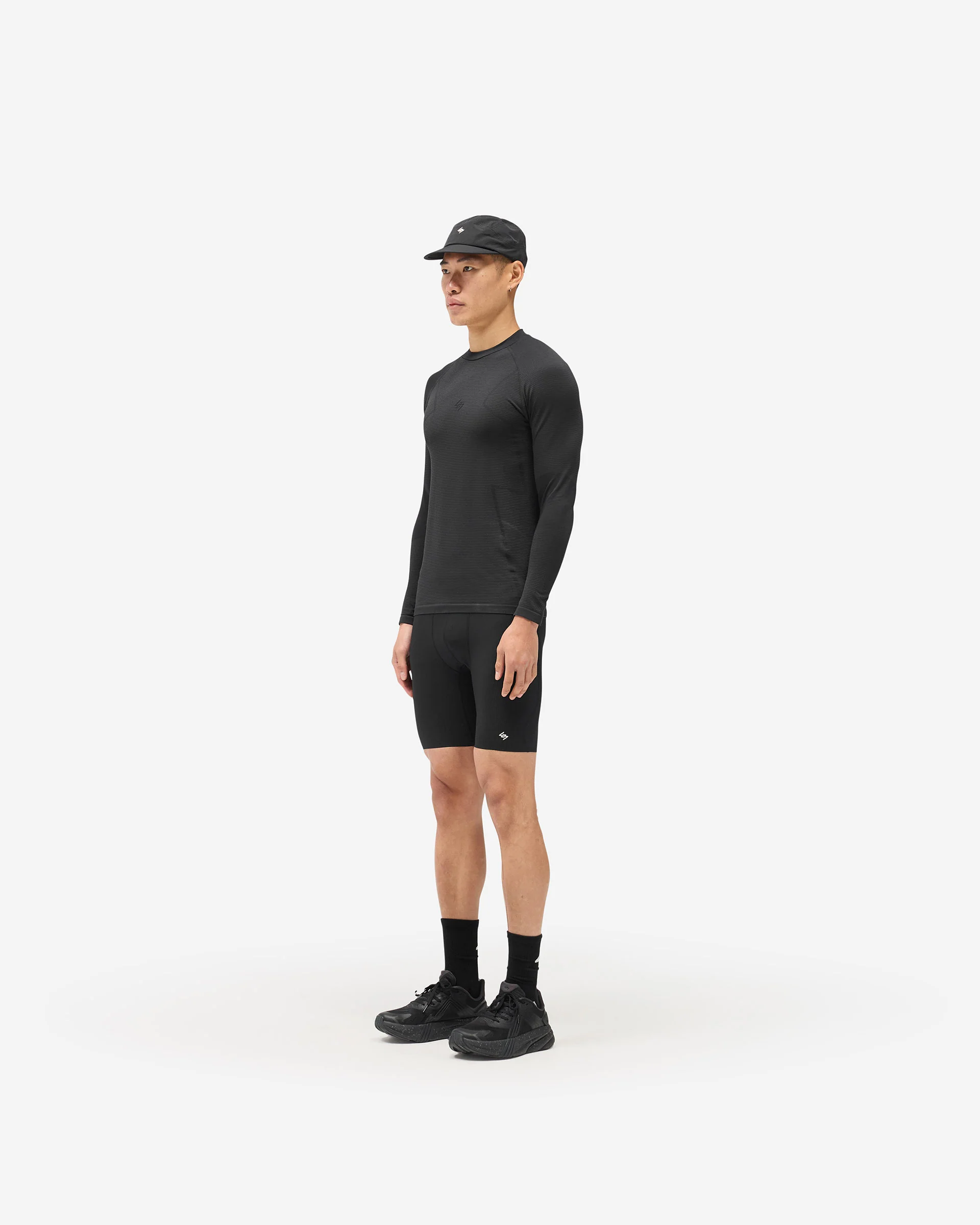 247 Ribbed Half Tight - Black - Image 6