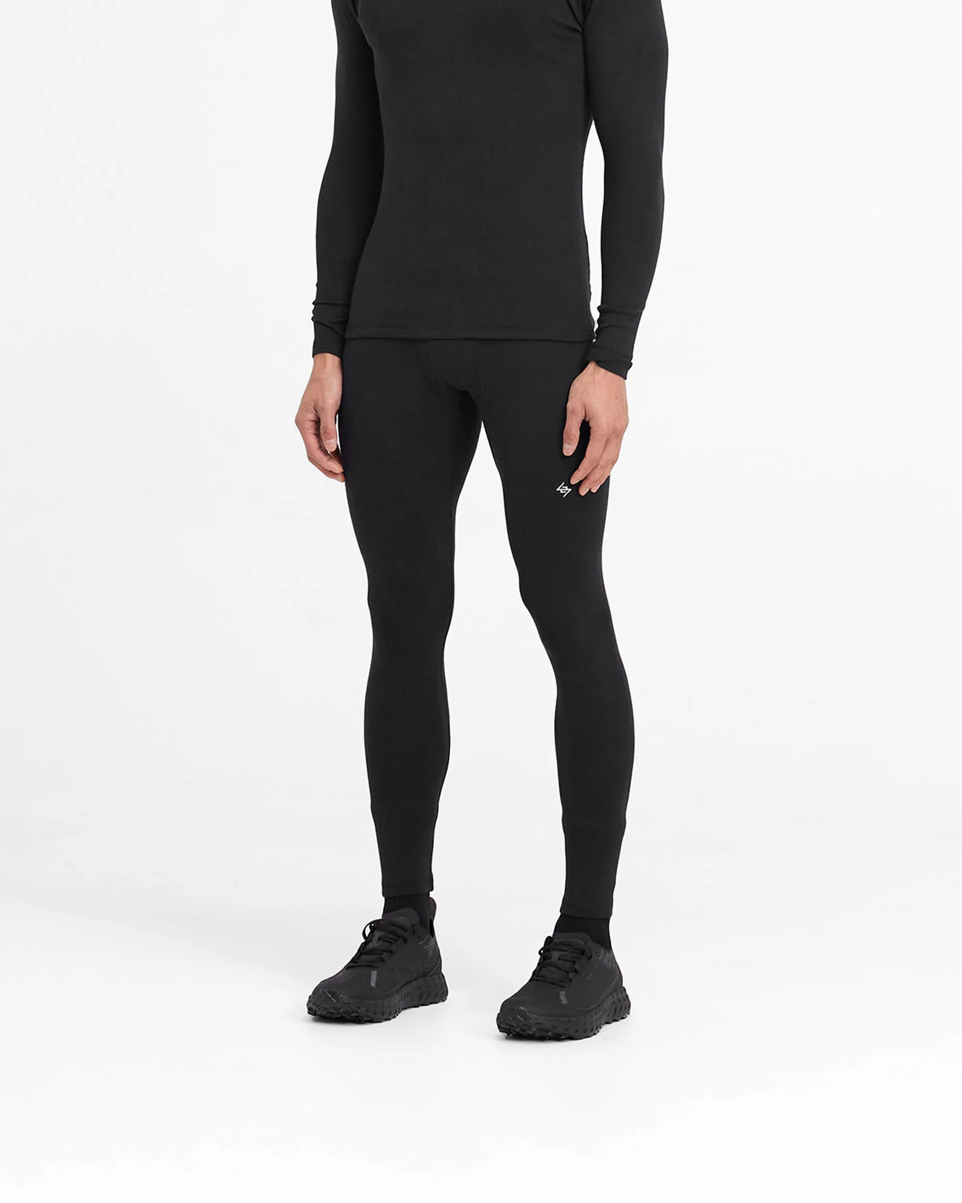 247 Ribbed Legging - Black - Image 2