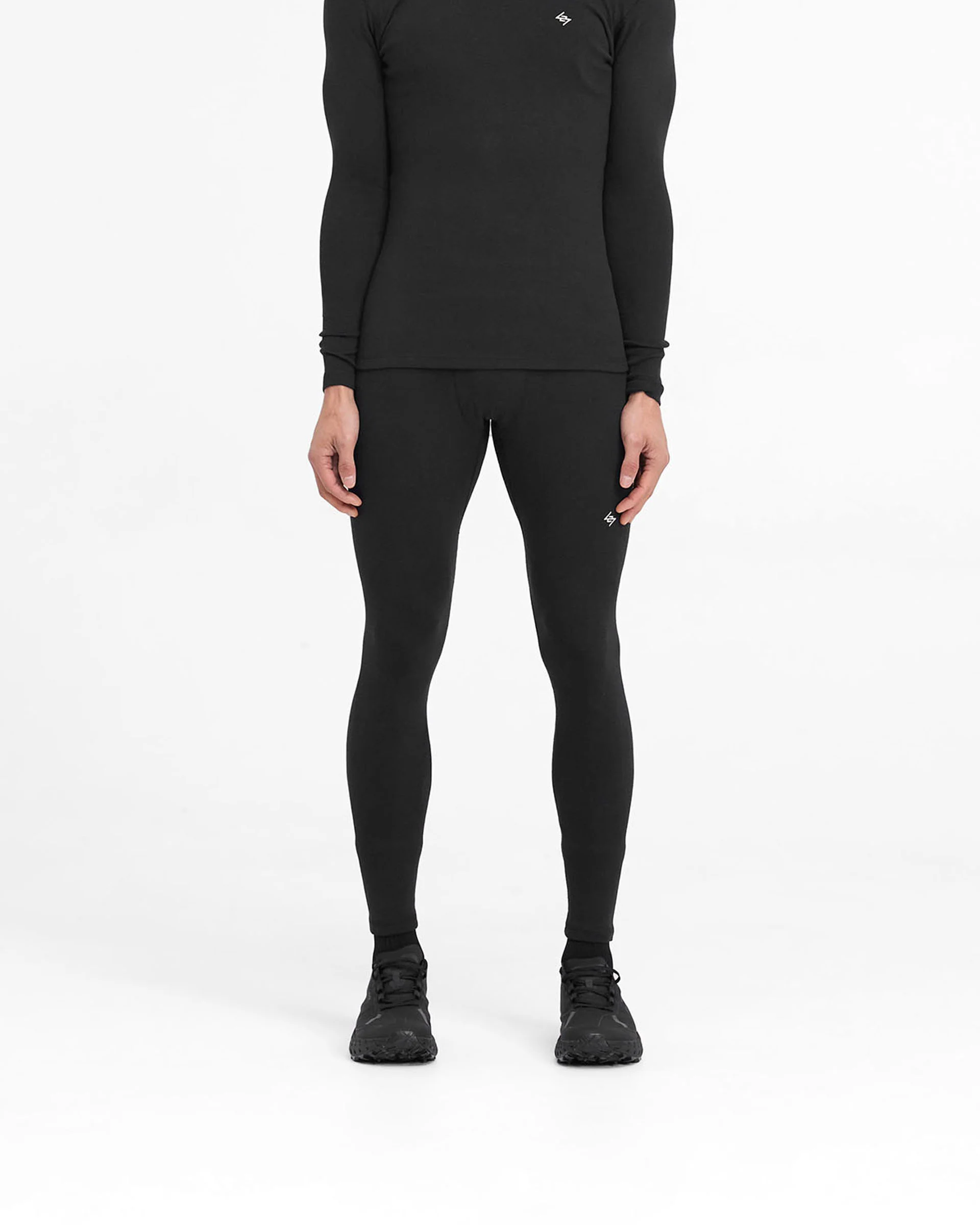 247 Ribbed Legging - Black - Image 3