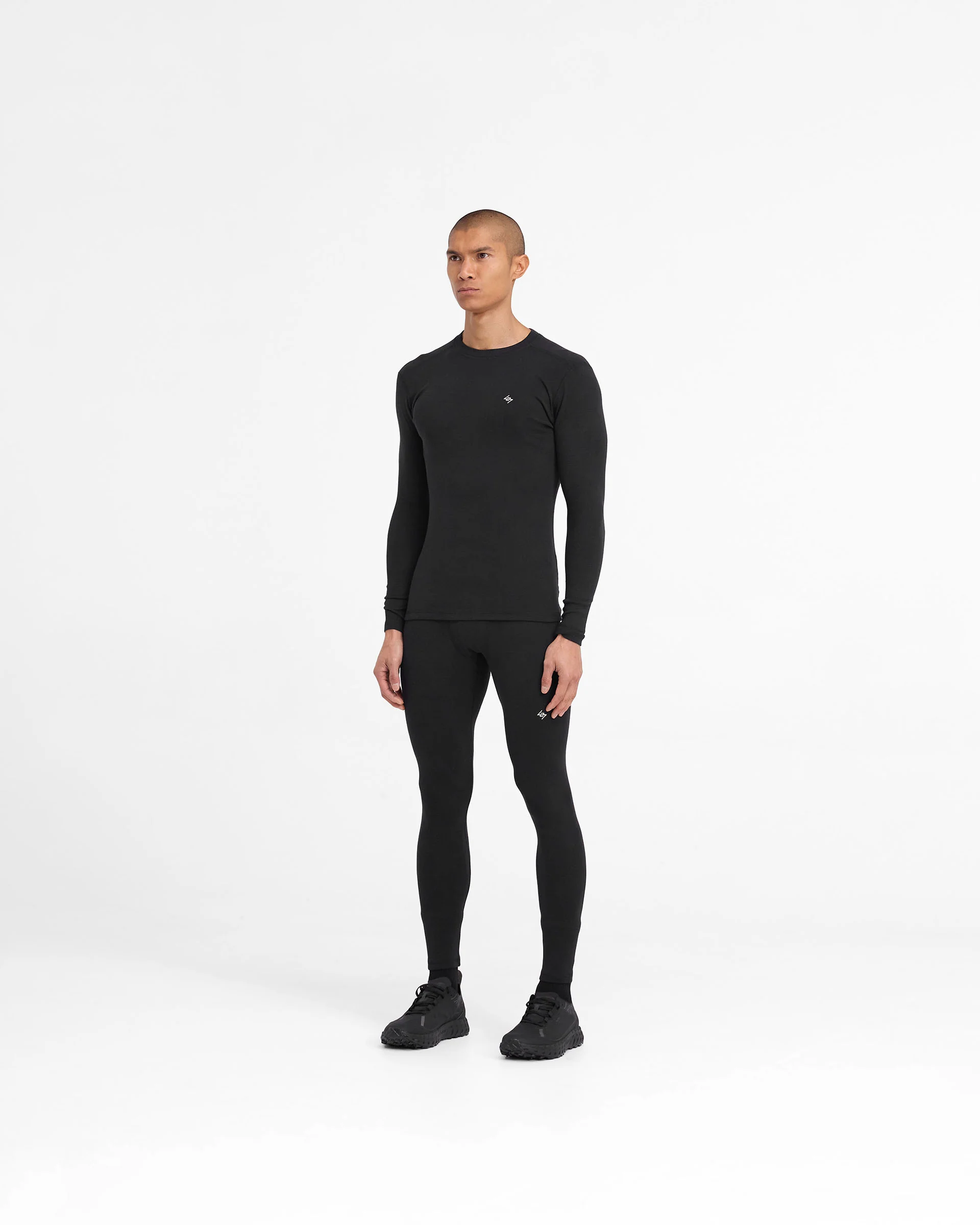 247 Ribbed Legging - Black - Image 6