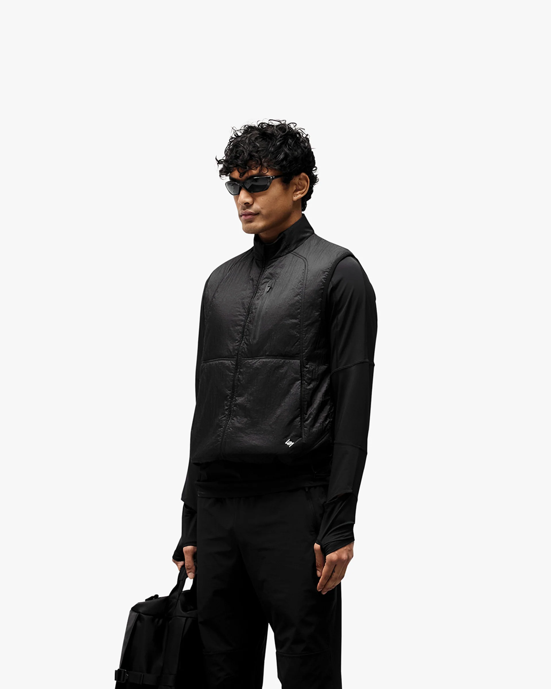 247 Run Gilet - Black - Image 2