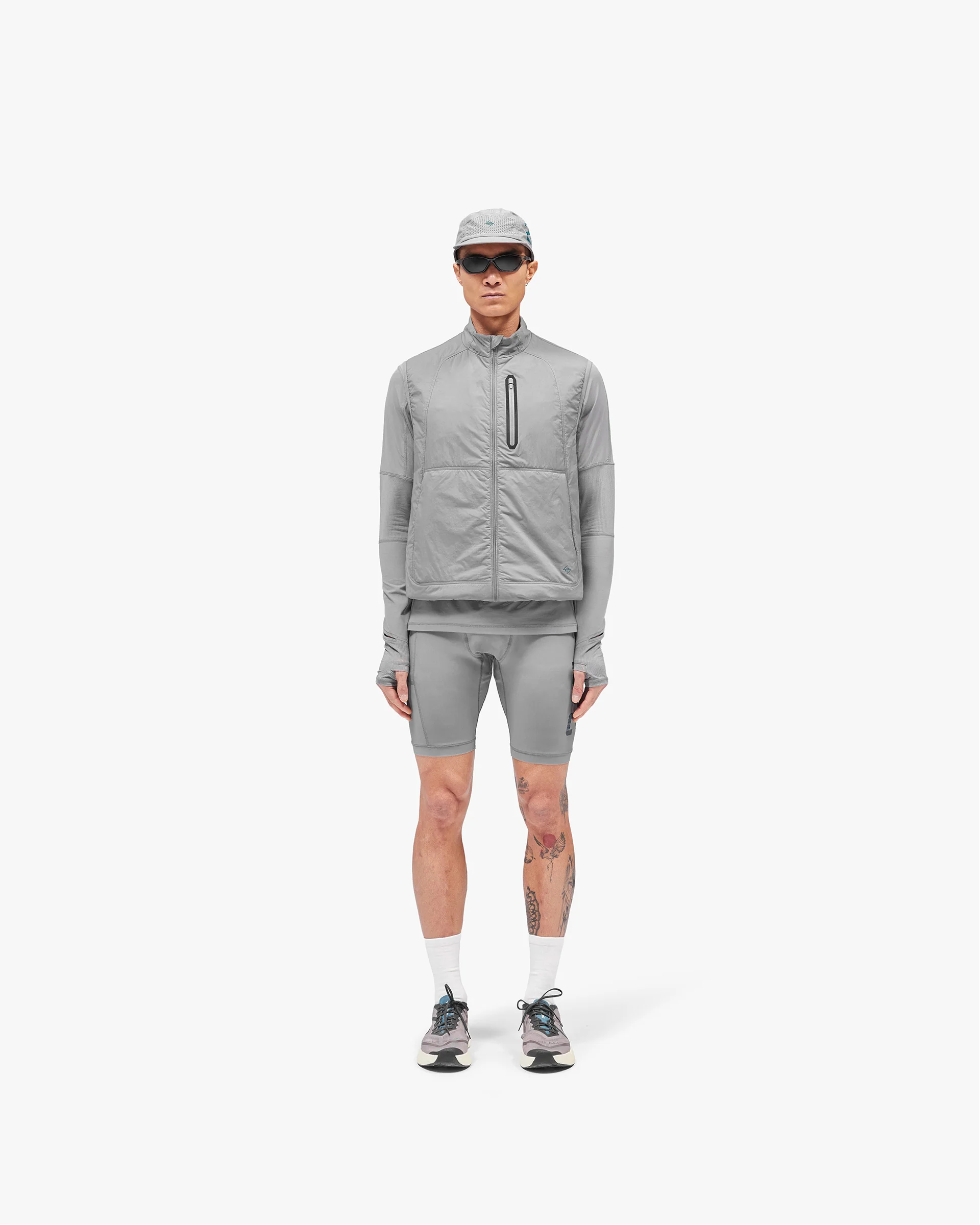 247 Run Gilet - Graphite Grey - Image 5
