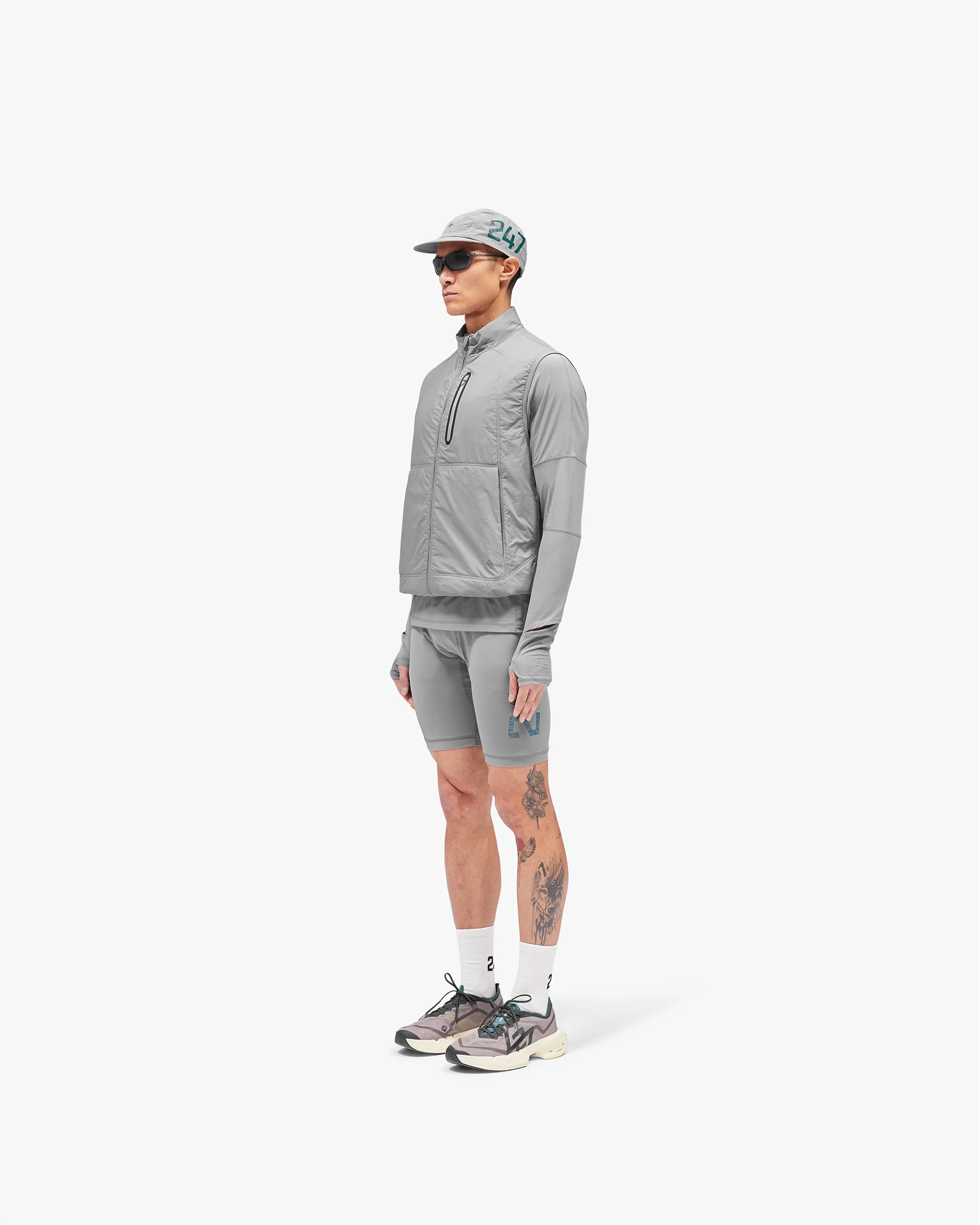 247 Run Gilet - Graphite Grey - Image 6