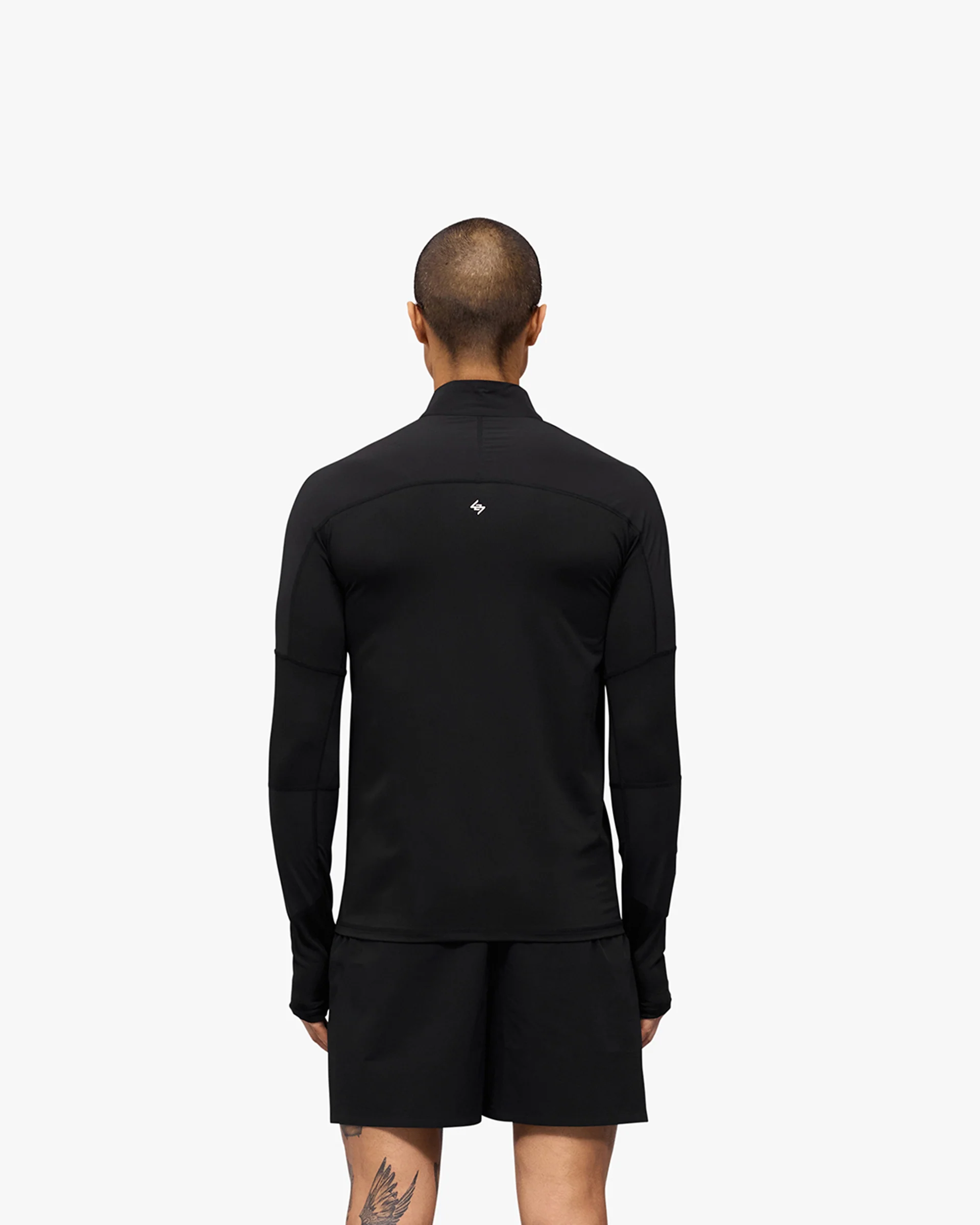 247 Run Quarter Zip - Jet Black - Image 4