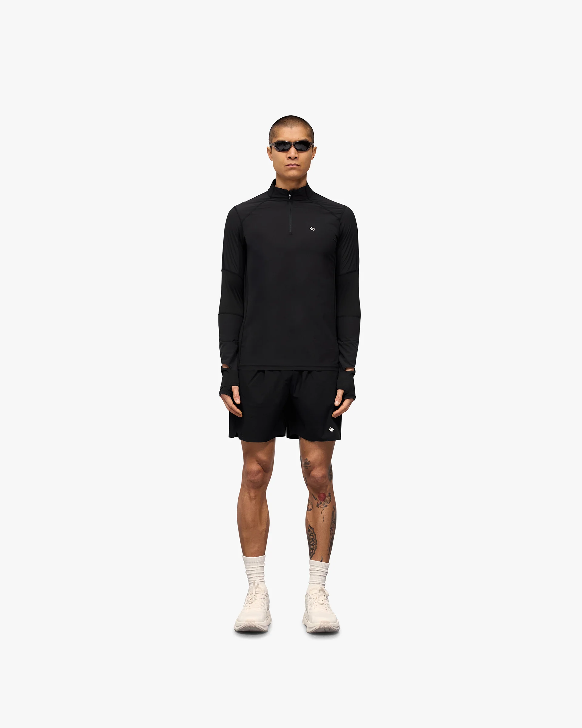 247 Run Quarter Zip - Jet Black - Image 5