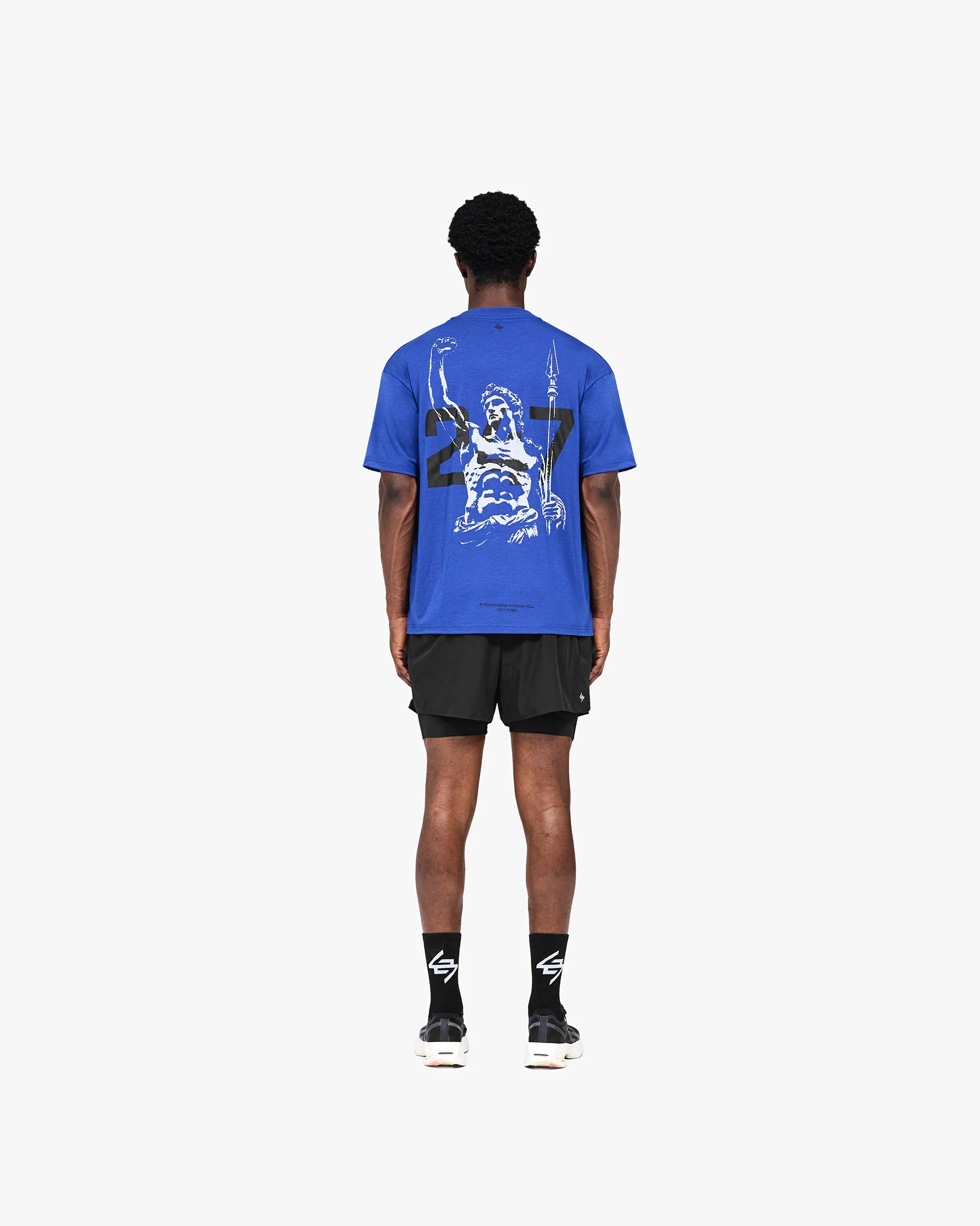 247 Stockholm Oversized T-Shirt - Blue - Image 10