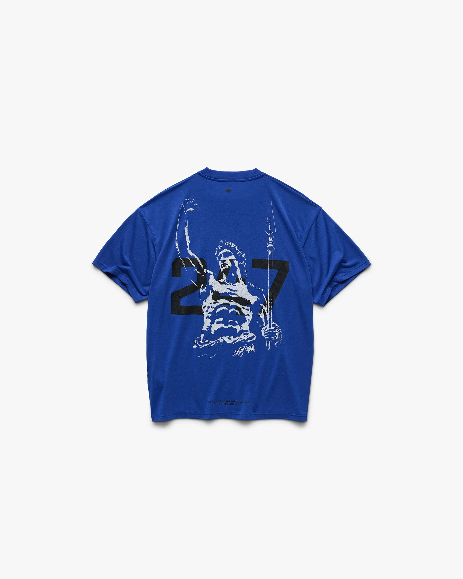 247 Stockholm Oversized T-Shirt - Blue - Image 2