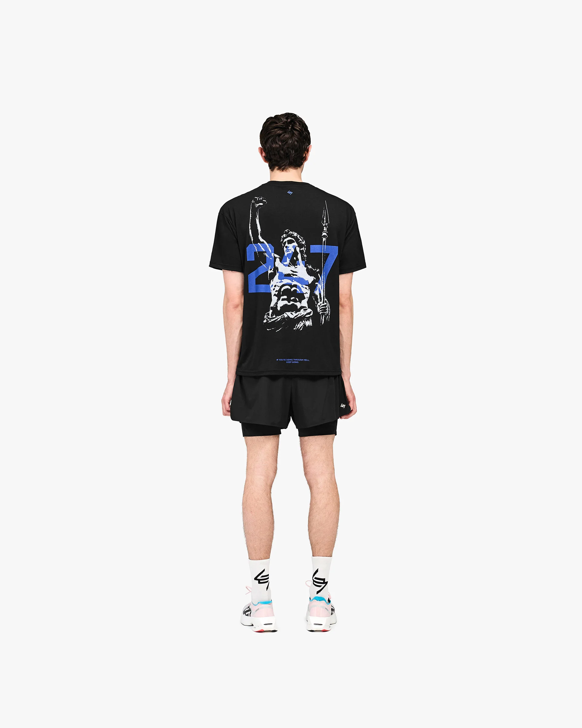 247 Stockholm Oversized T-Shirt - Jet Black - Image 10