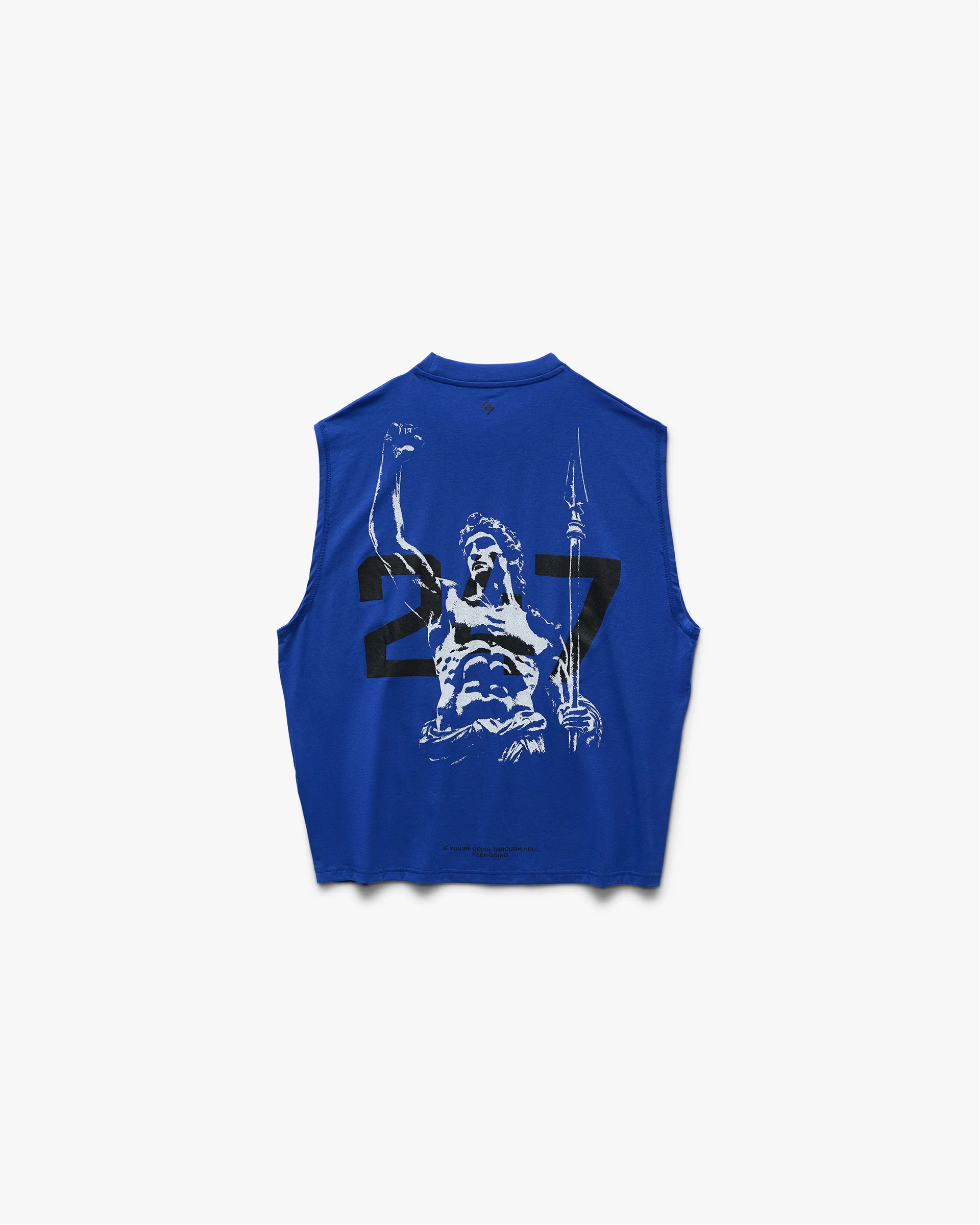 247 Stockholm Oversized Tank - Blue - Image 2
