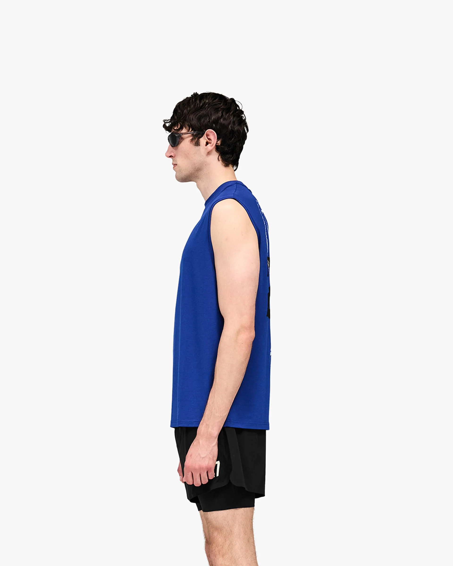 247 Stockholm Oversized Tank - Blue - Image 5