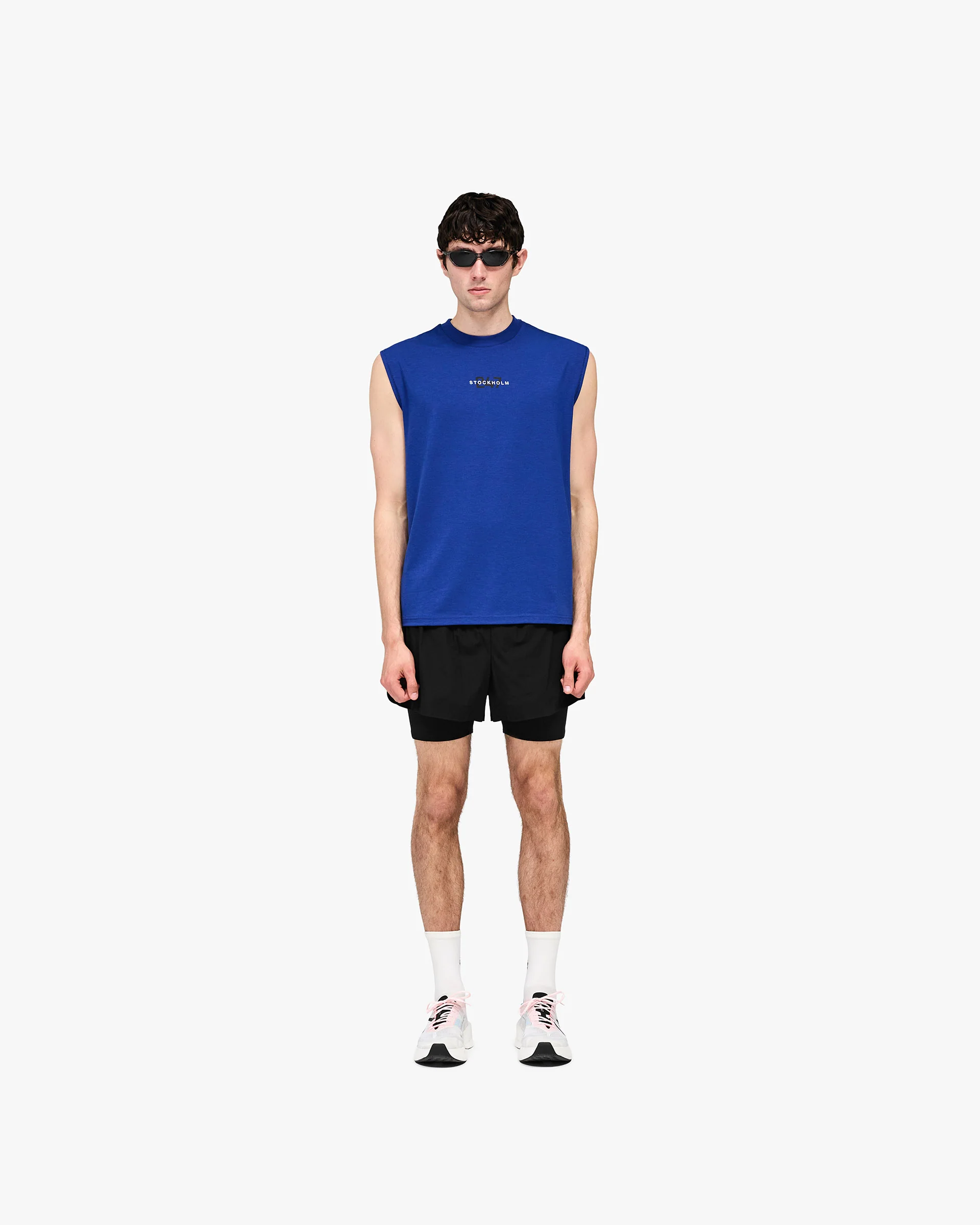 247 Stockholm Oversized Tank - Blue - Image 7