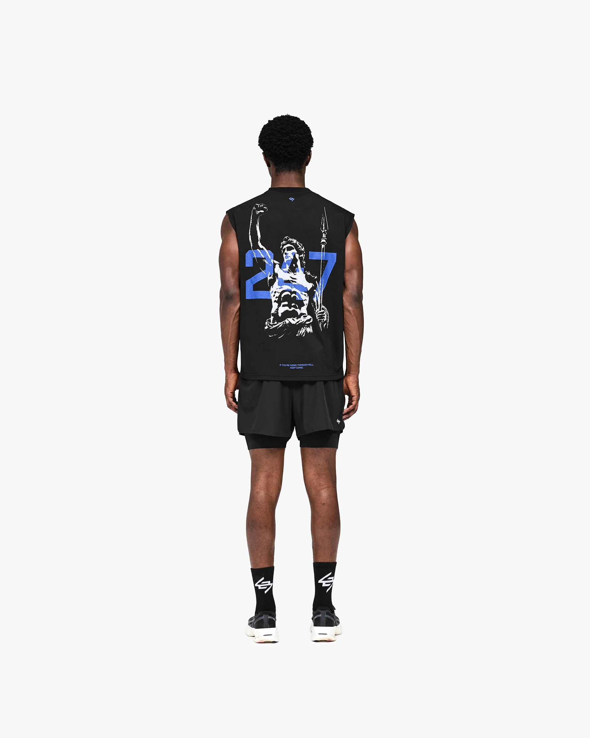247 Stockholm Oversized Tank - Jet Black - Image 10