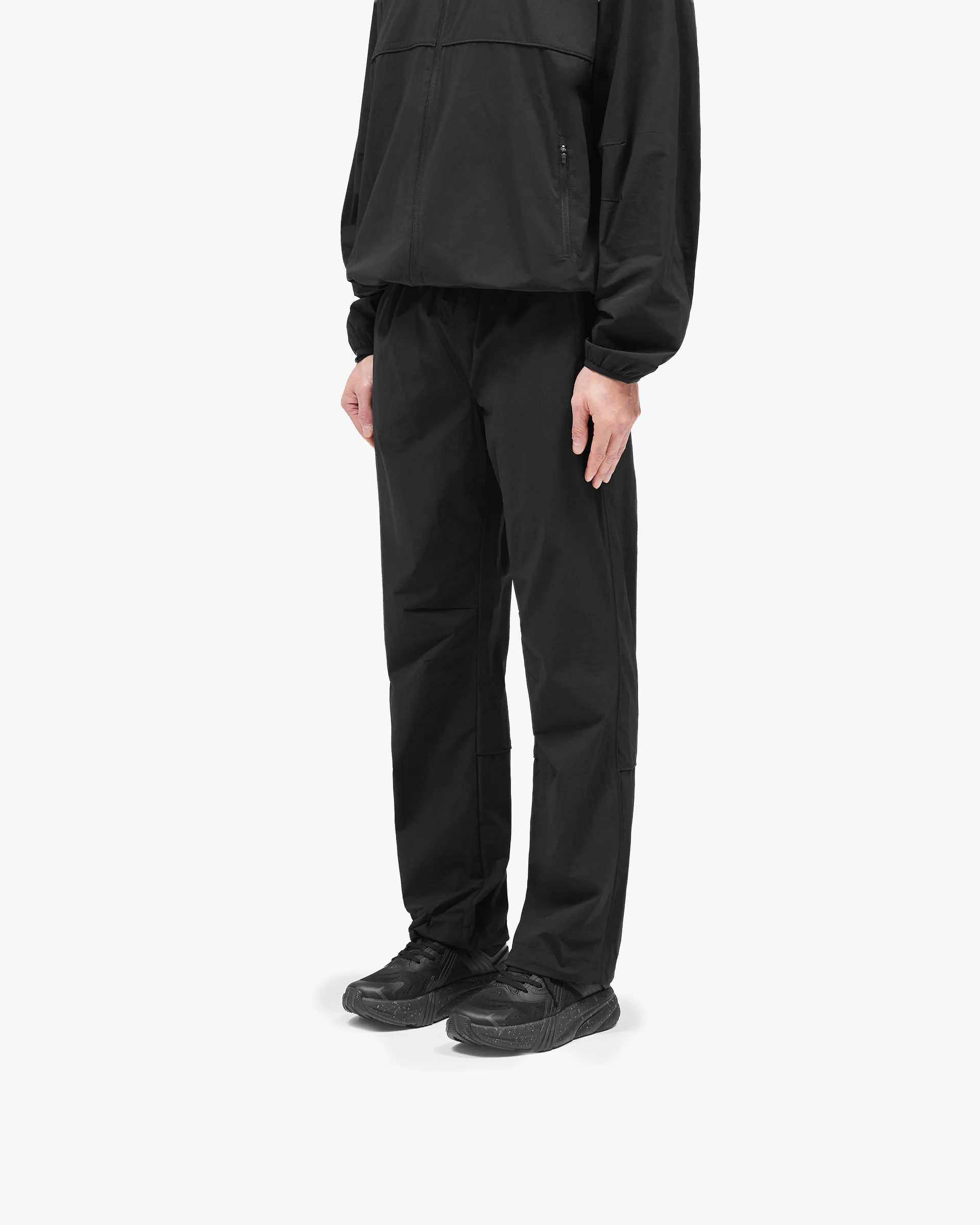 Team 247 Straight Leg Track Pant - Jet Black - Image 2