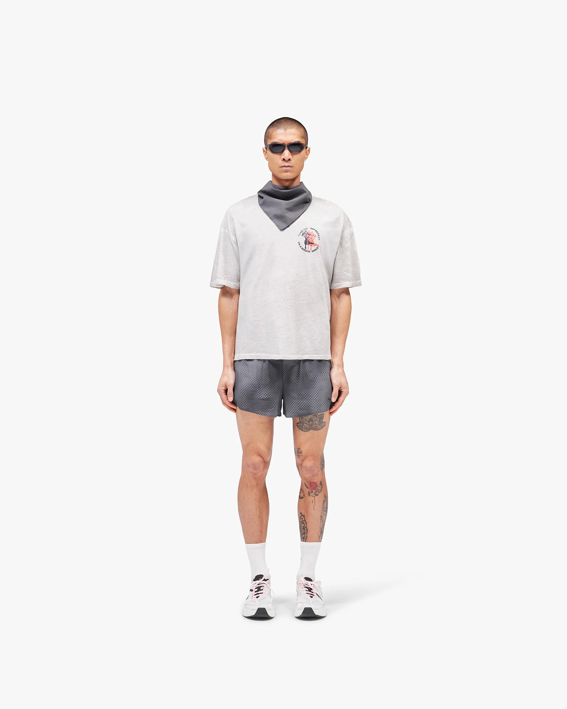 247 Torch Boxy T-Shirt - Bleach Wash - Image 5