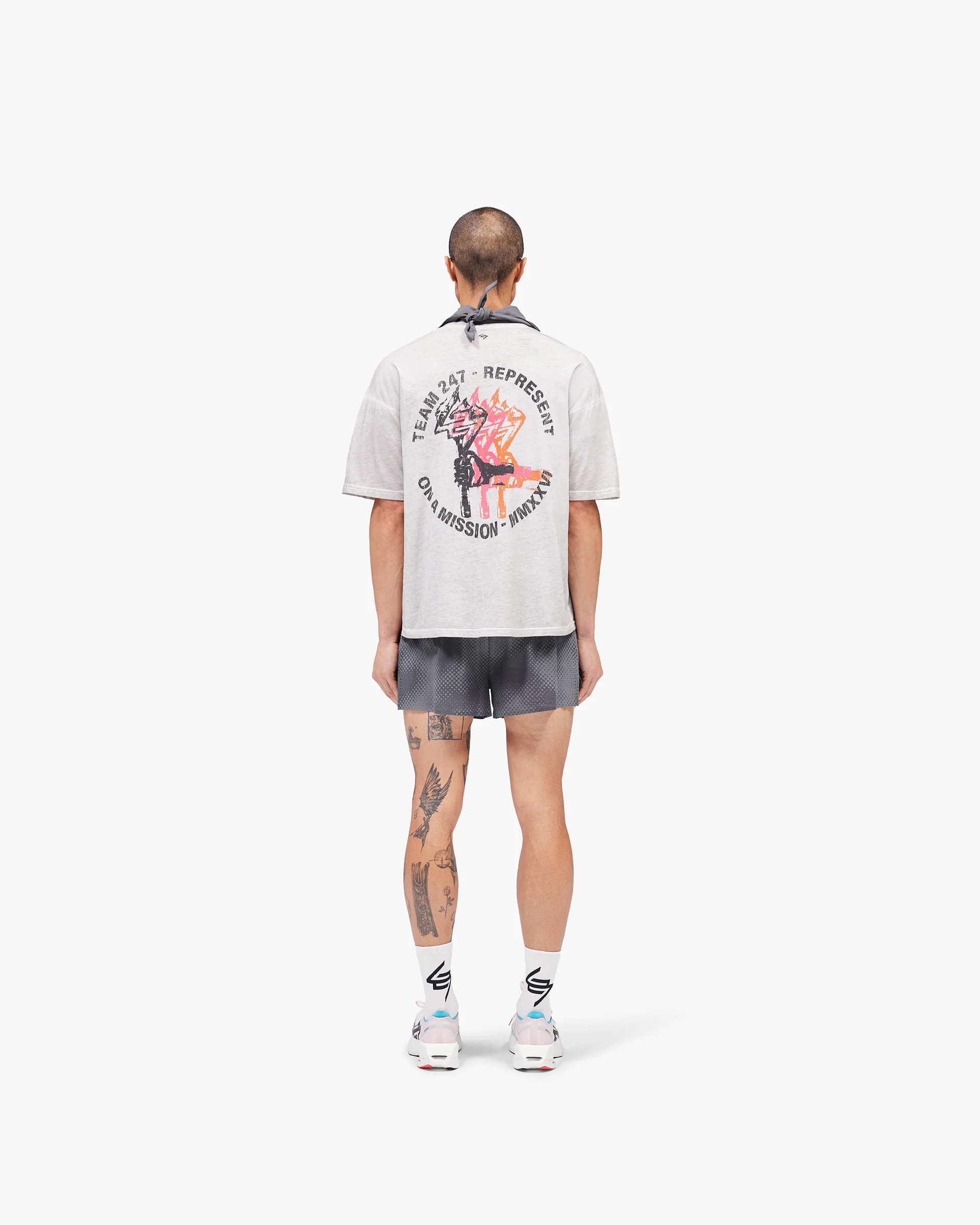 247 Torch Boxy T-Shirt - Bleach Wash - Image 6