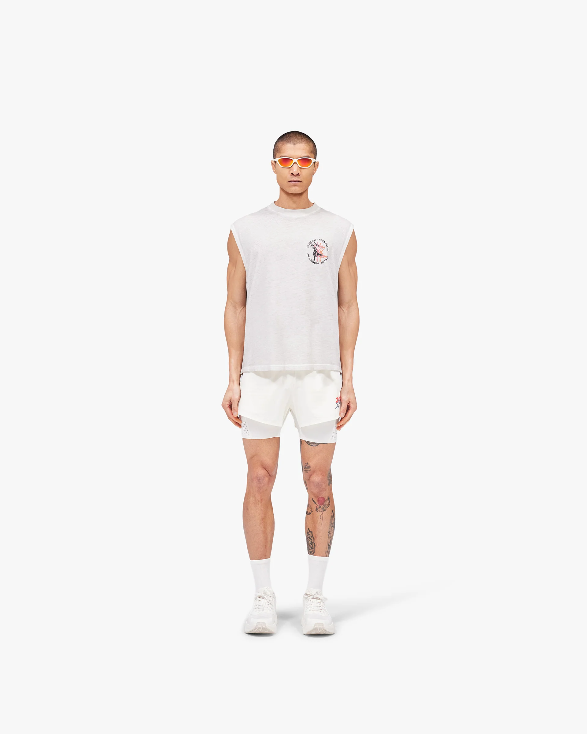 247 Torch Boxy Tank - Bleach Wash - Image 5