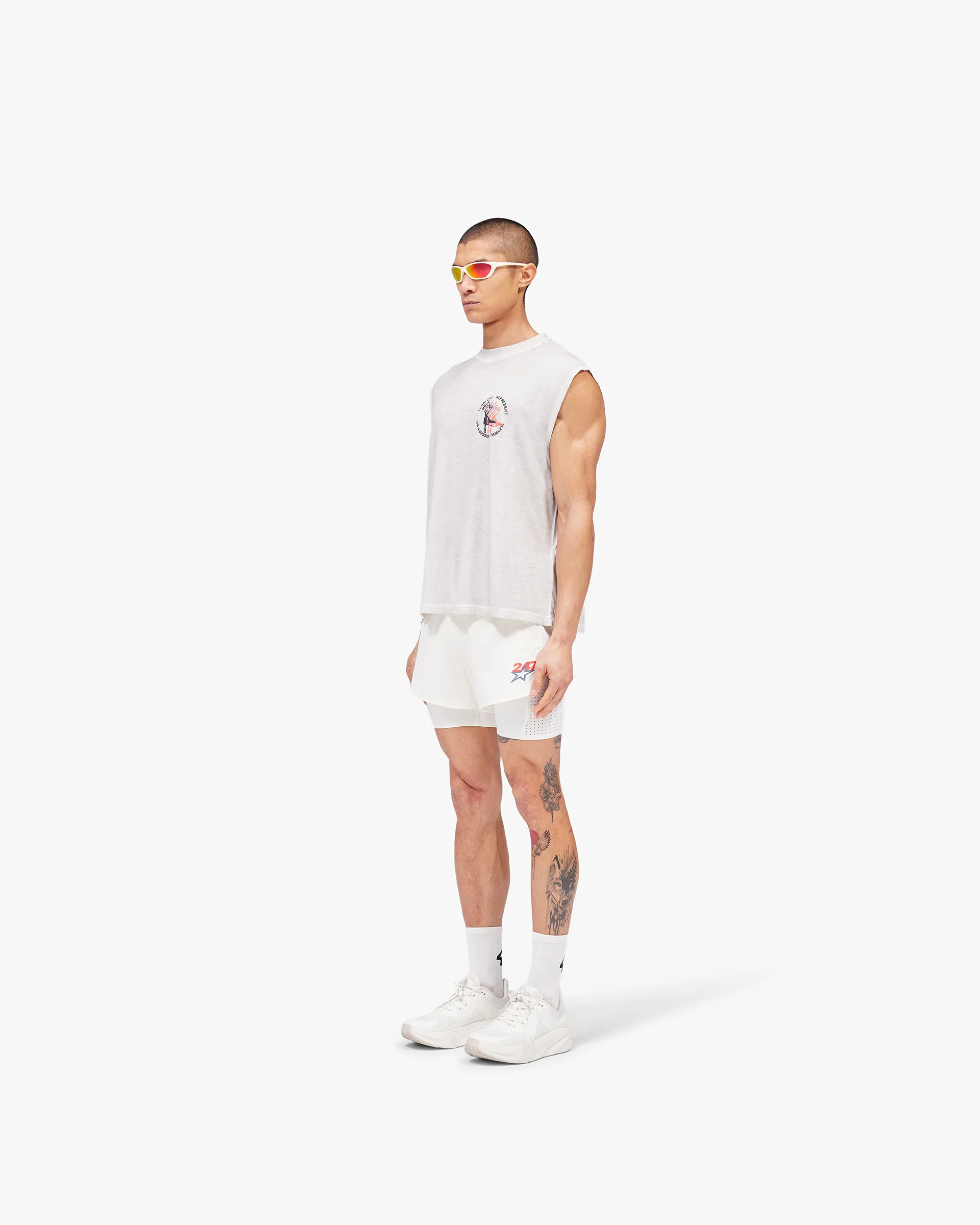 247 Torch Boxy Tank - Bleach Wash - Image 6
