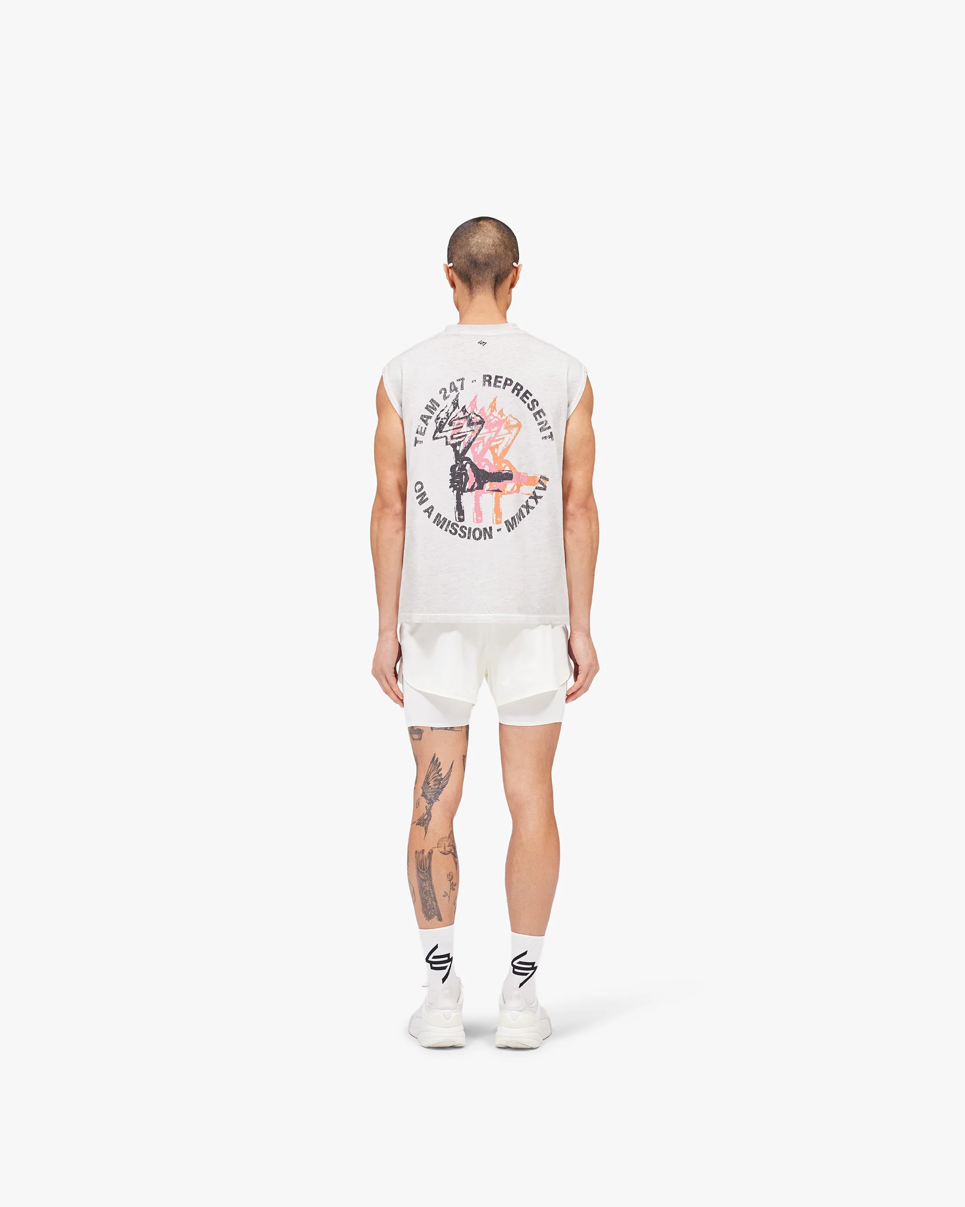 247 Torch Boxy Tank - Bleach Wash - Image 7