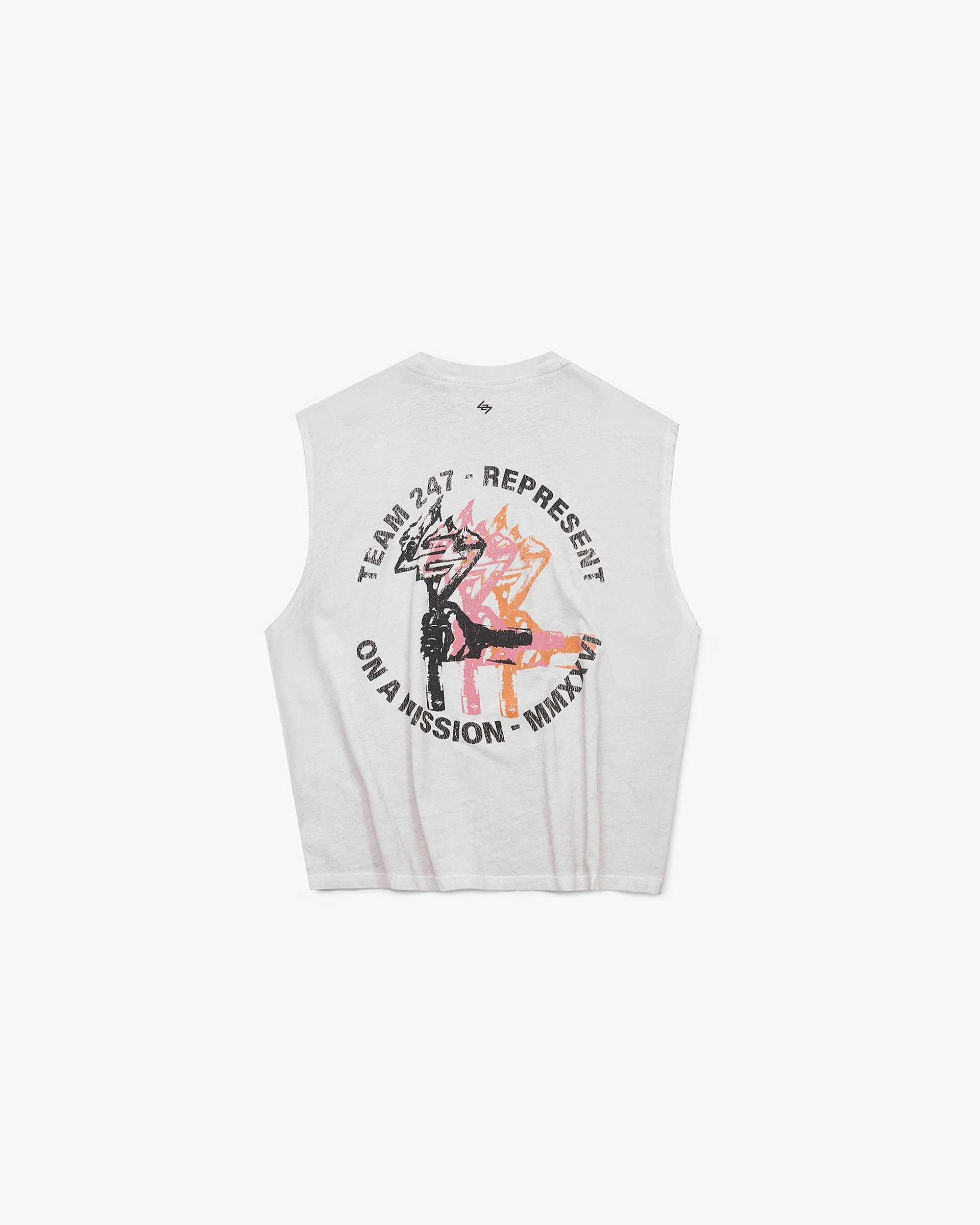 247 Torch Boxy Tank - Bleach Wash - Image 8