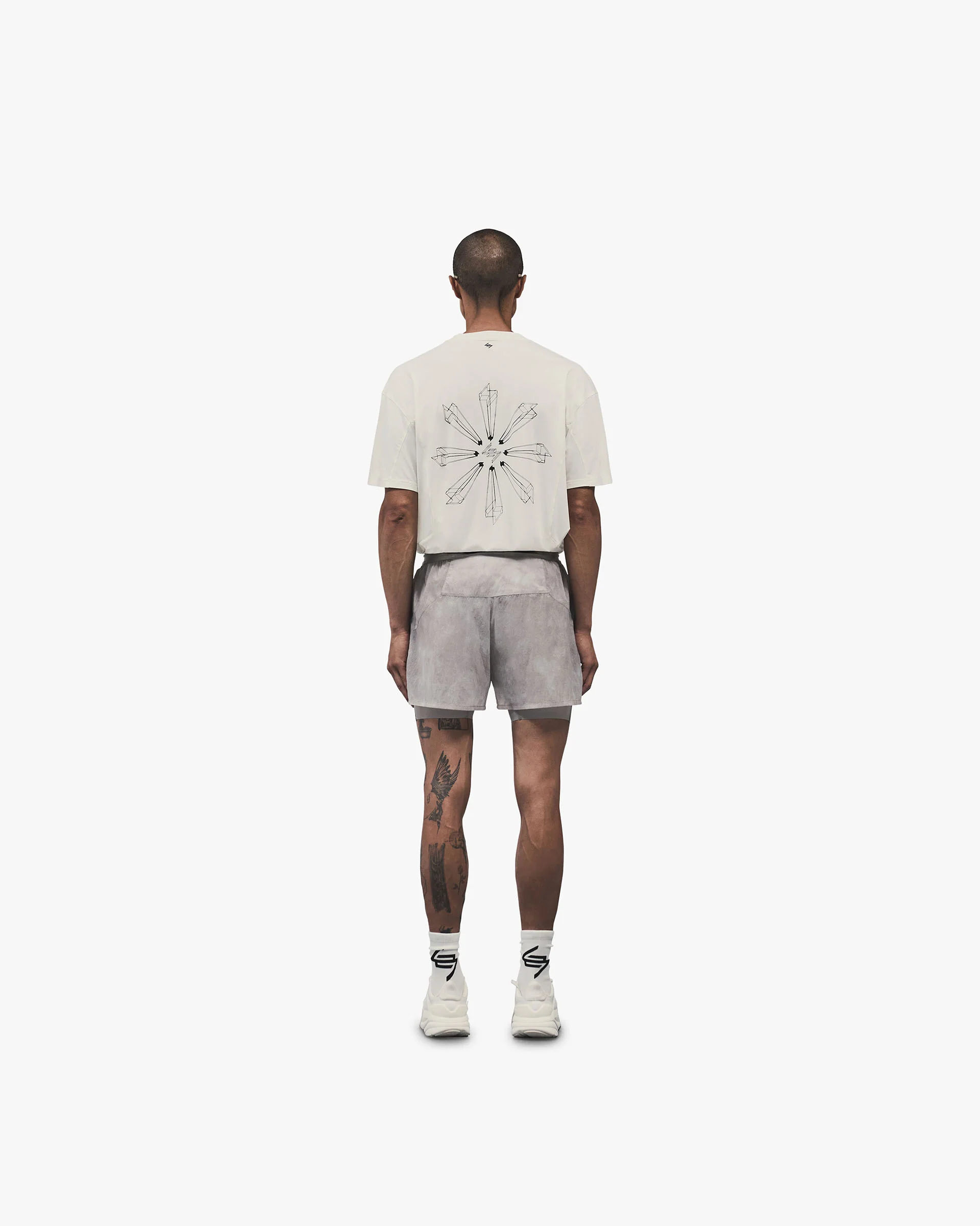 247 Trail Shorts - Chalk - Image 7