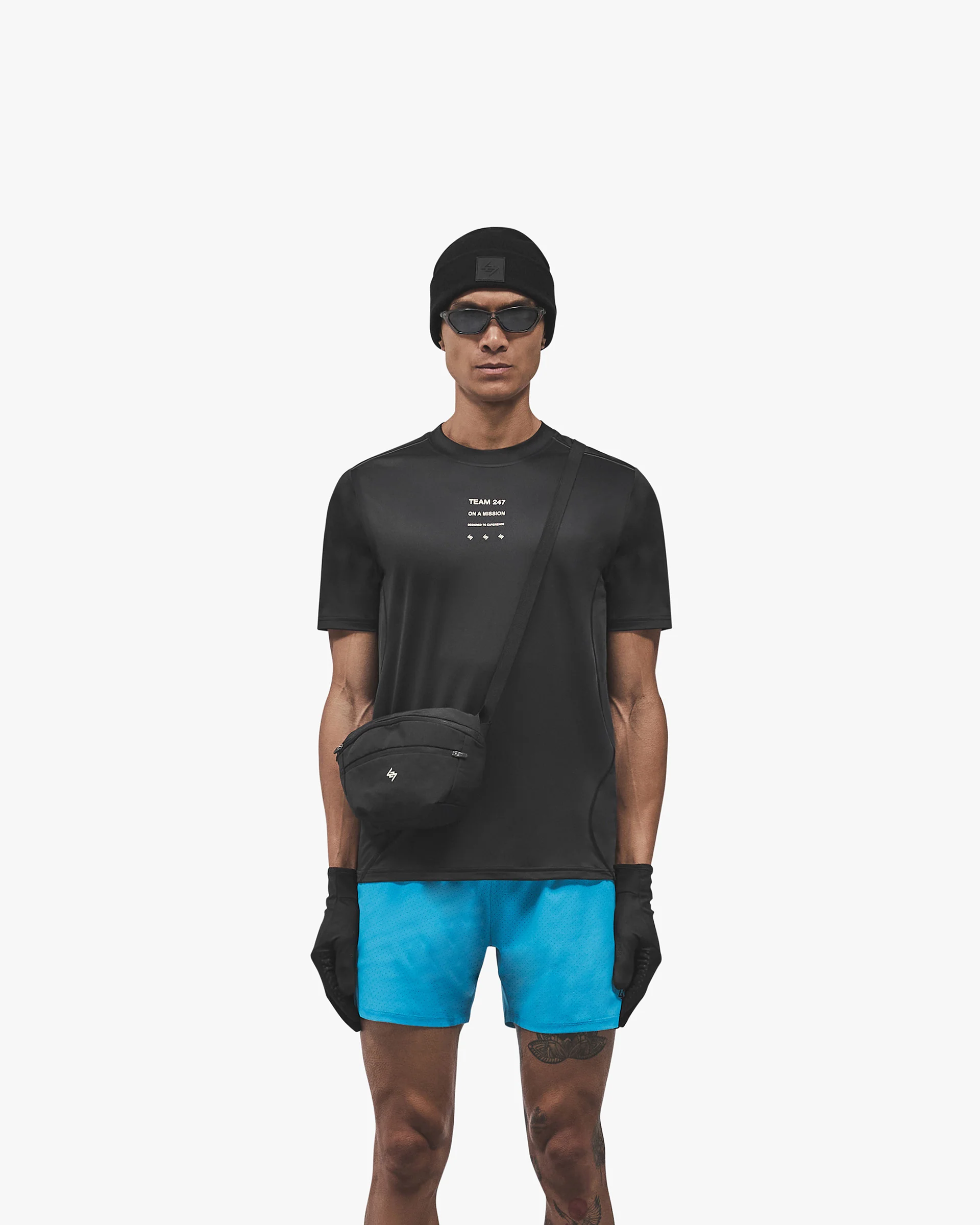 247 Trail T-Shirt - Black - Image 3