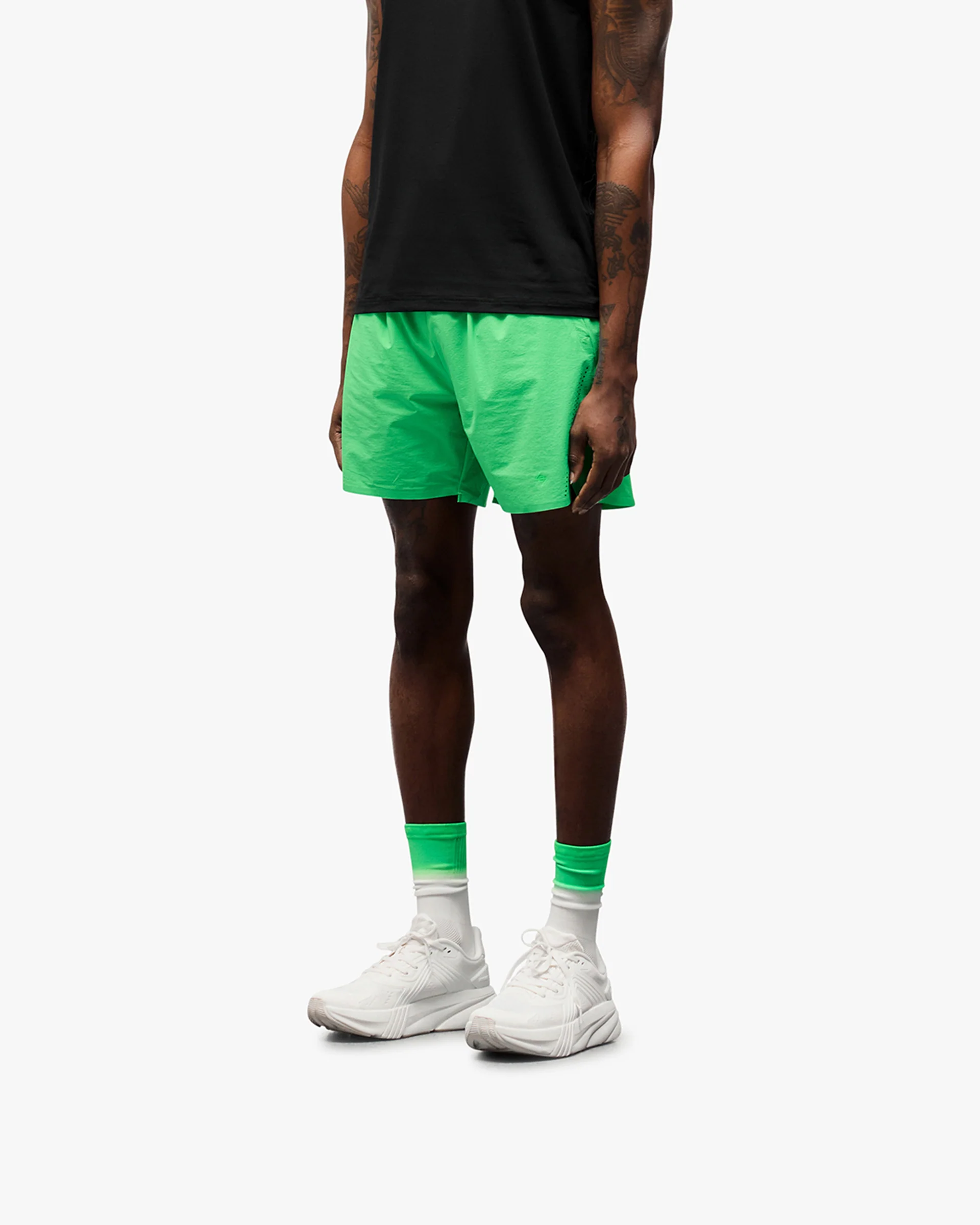 247 Training Shorts - Speed Green - Image 2