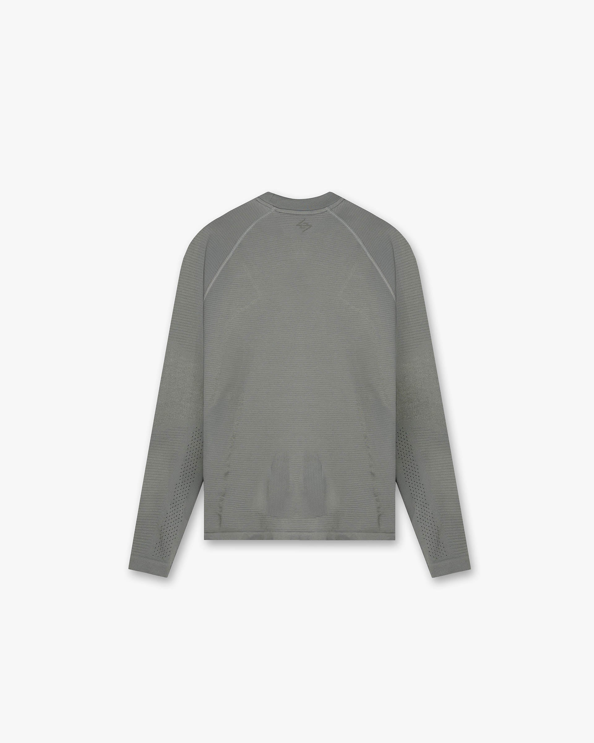 247 Uprising Long Sleeve Seamless T-Shirt - Steel - Image 8