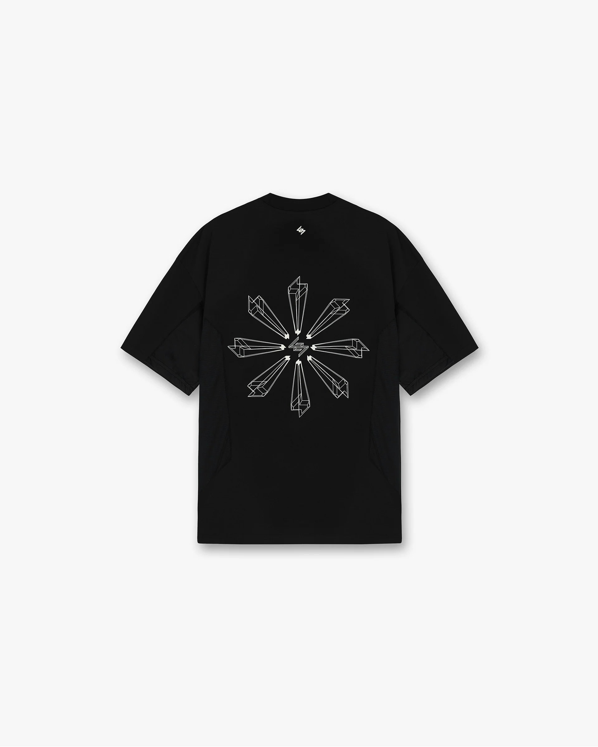 247 Uprising Oversized T-Shirt - Black - Image 7