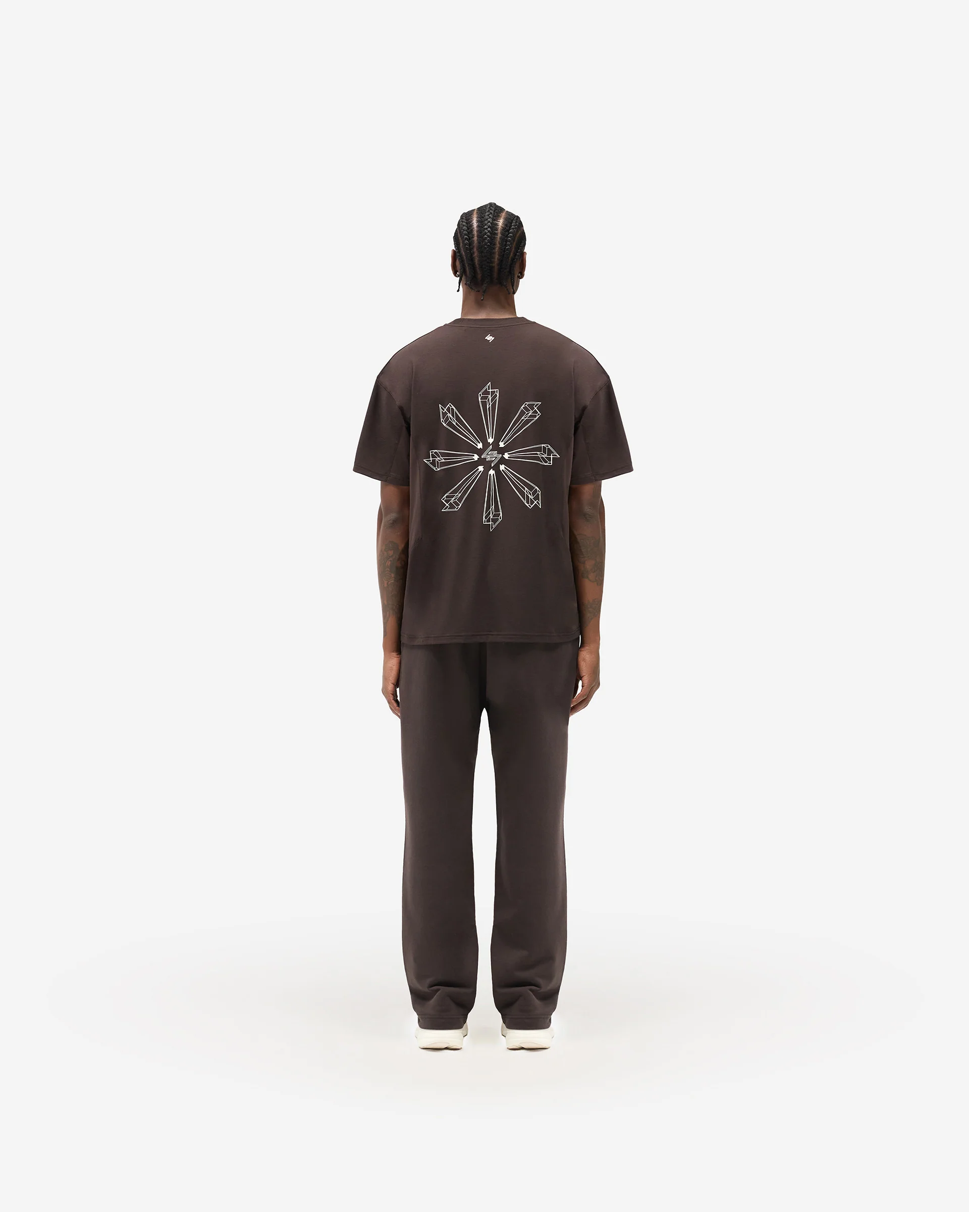 247 Uprising Oversized T-Shirt - Chocolate - Image 7