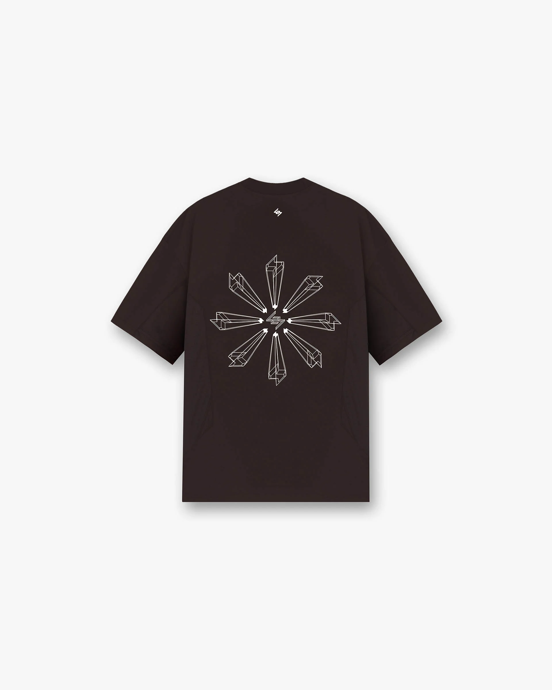 247 Uprising Oversized T-Shirt - Chocolate - Image 8