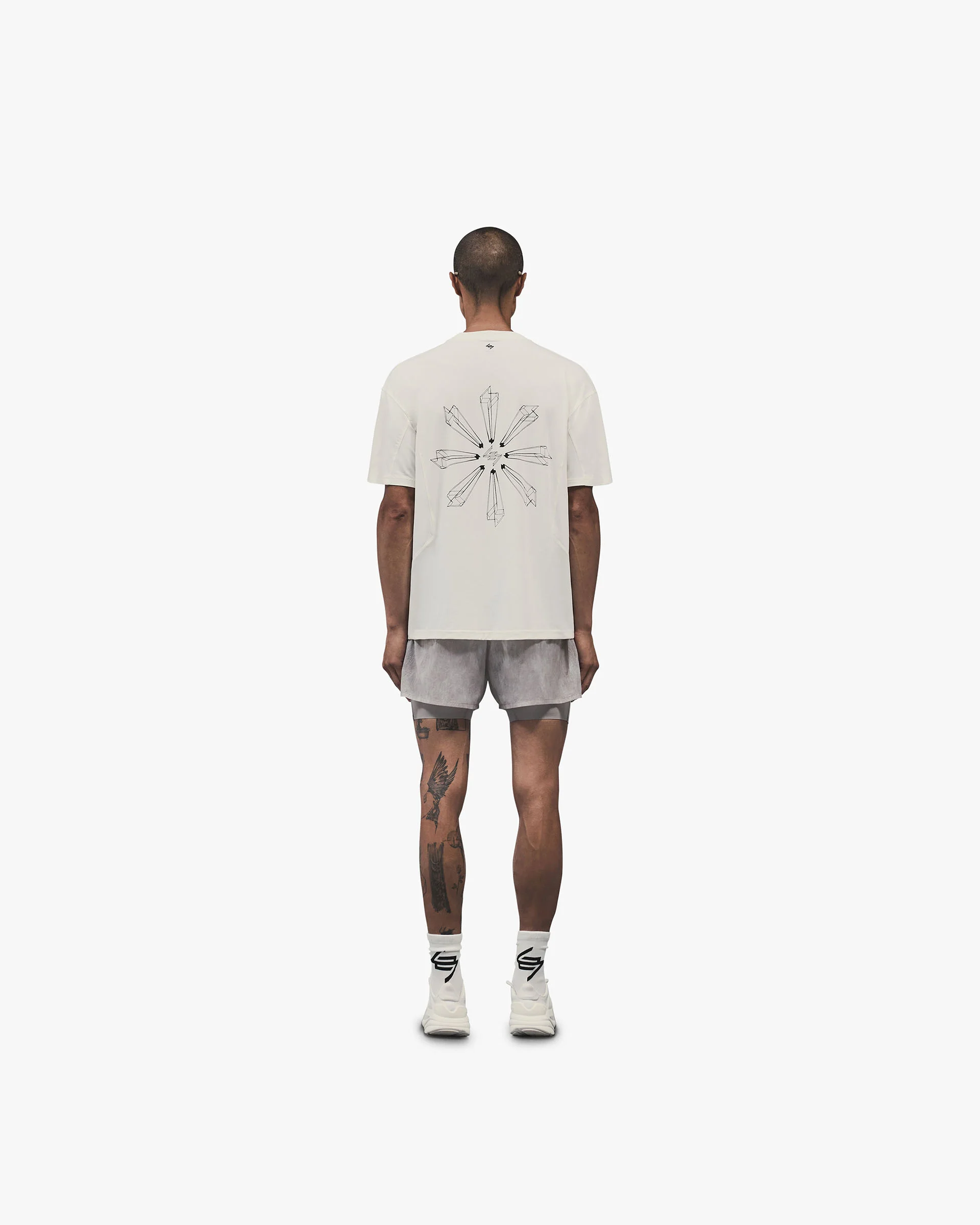 247 Uprising Oversized T-Shirt - Flat White - Image 7