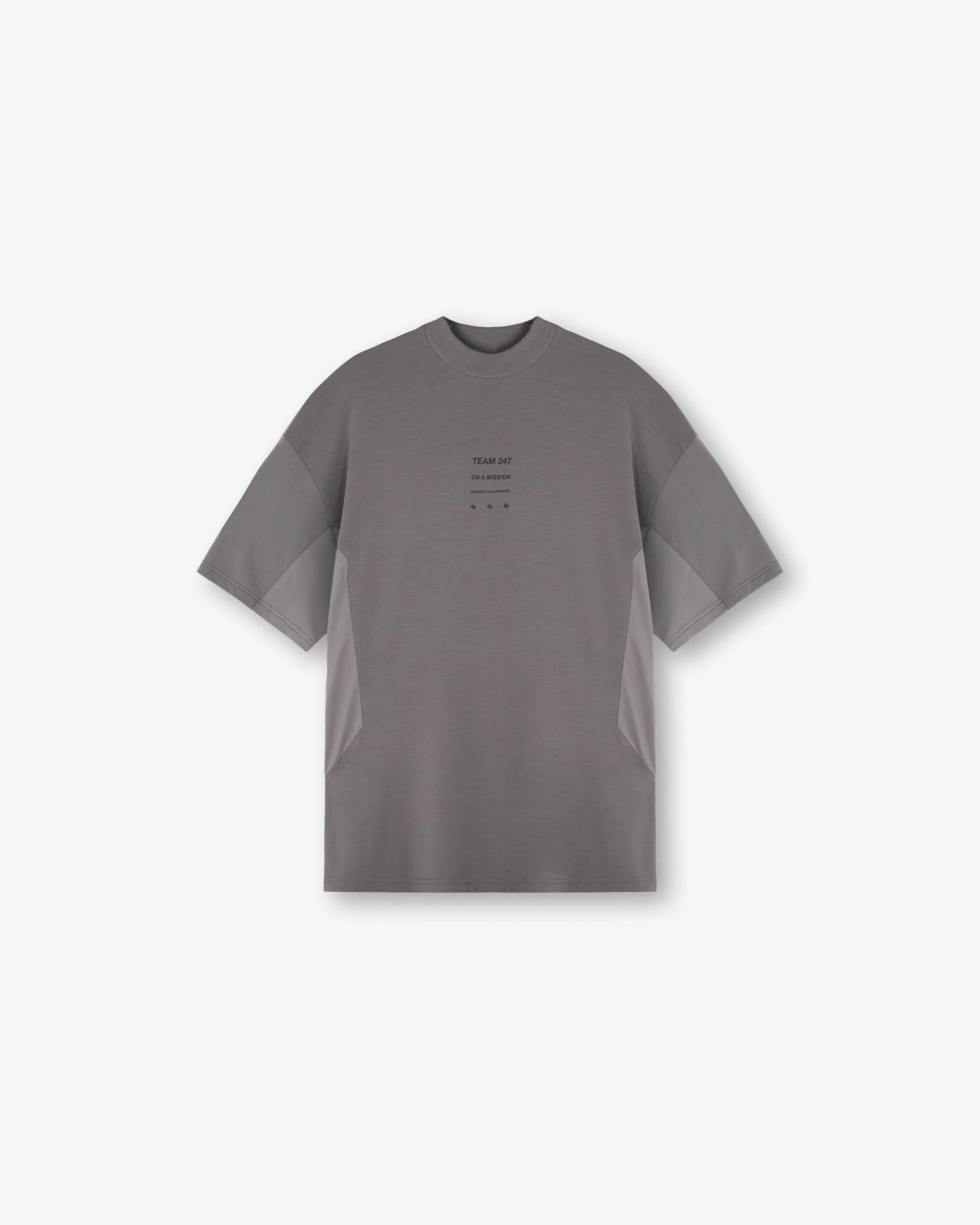 247 Uprising Oversized T-Shirt - Steel