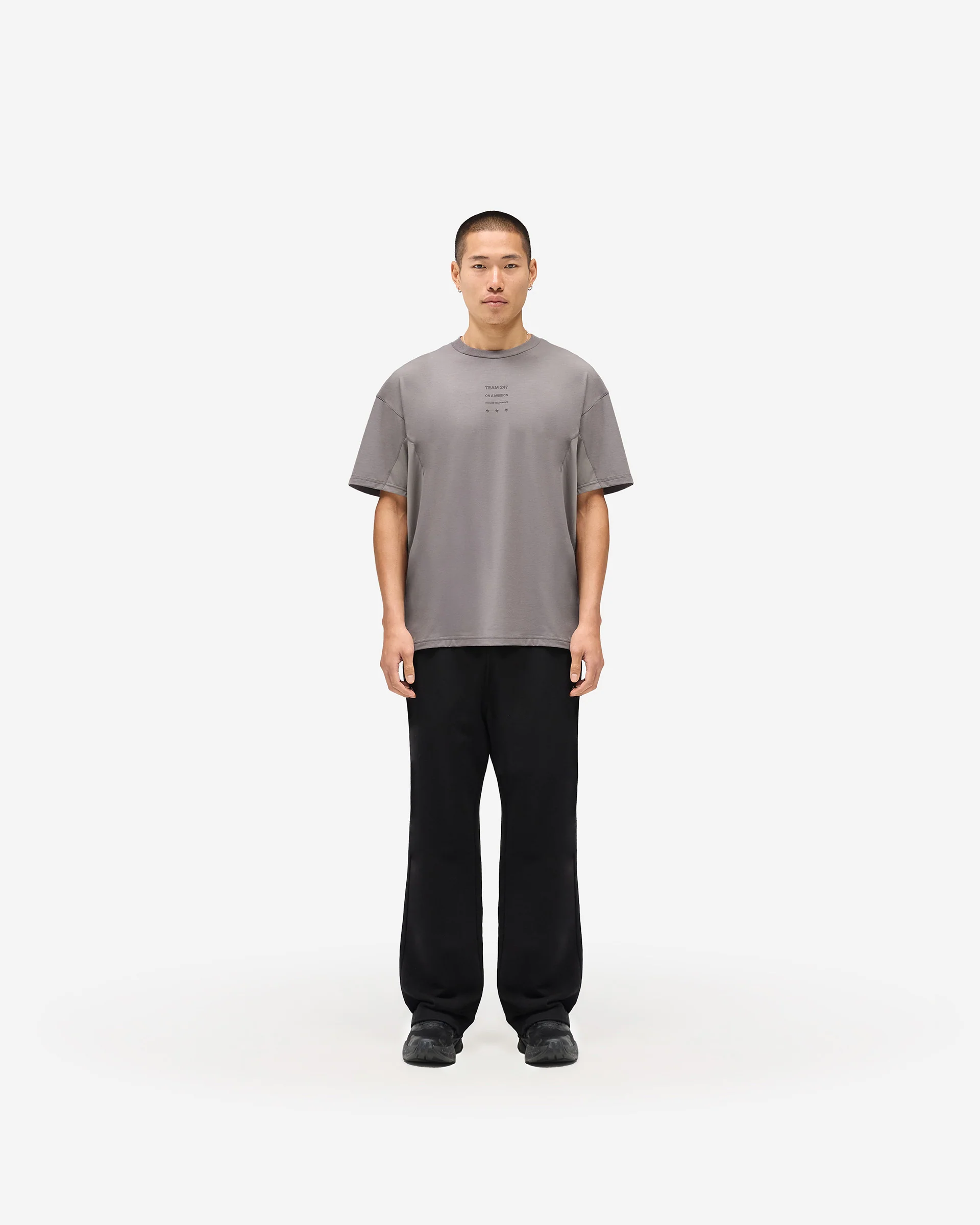 247 Uprising Oversized T-Shirt - Steel - Image 5