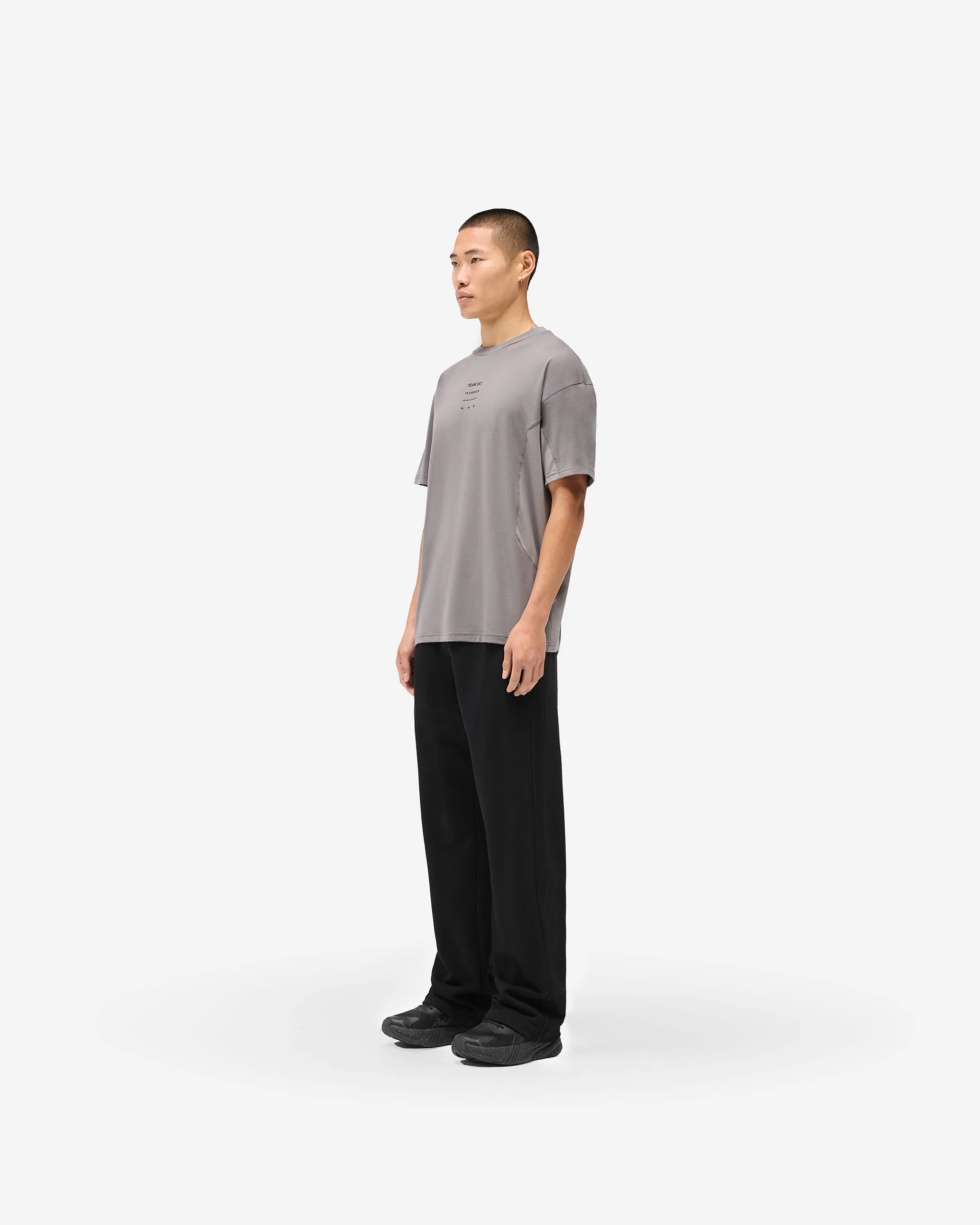 247 Uprising Oversized T-Shirt - Steel - Image 6