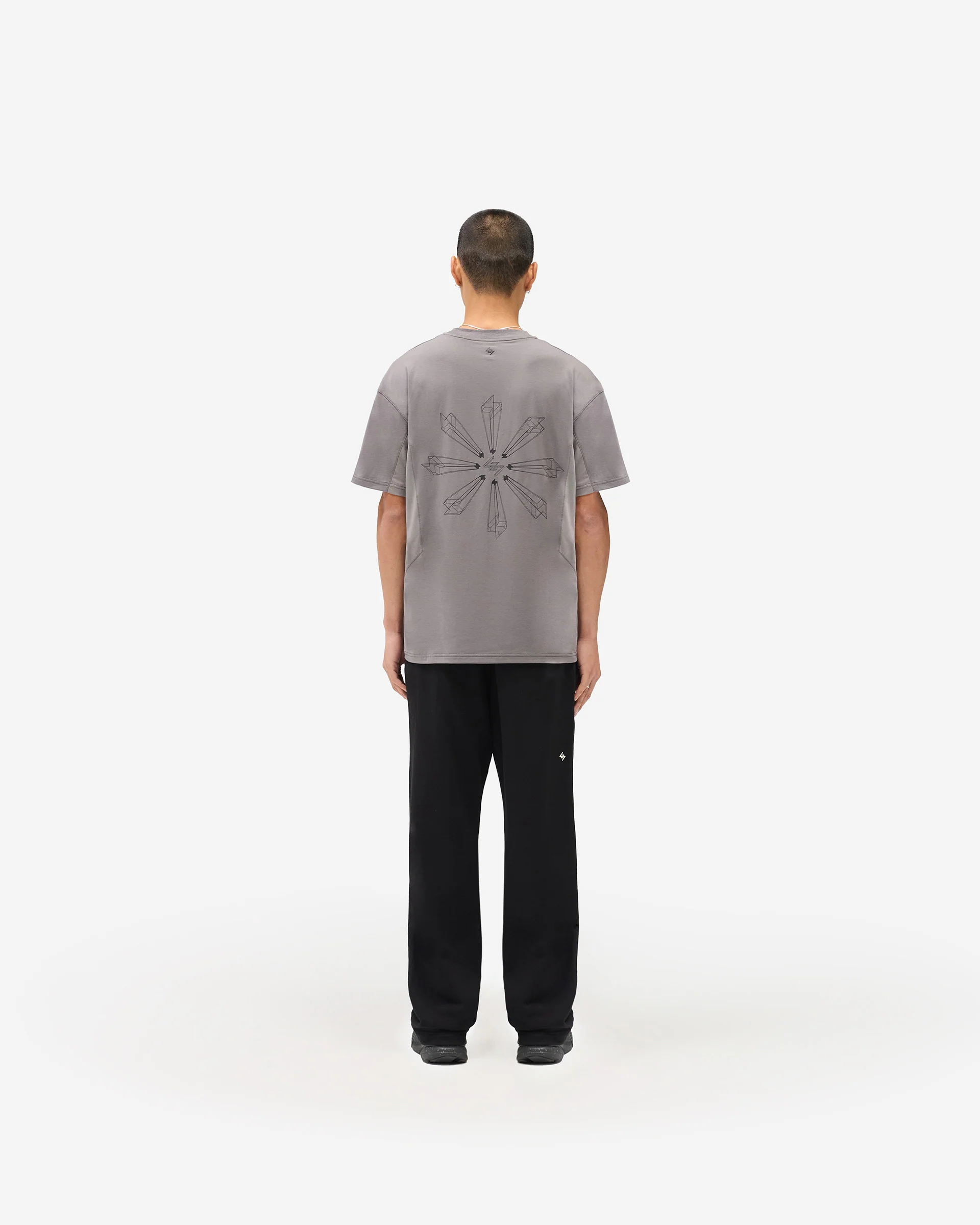 247 Uprising Oversized T-Shirt - Steel - Image 7