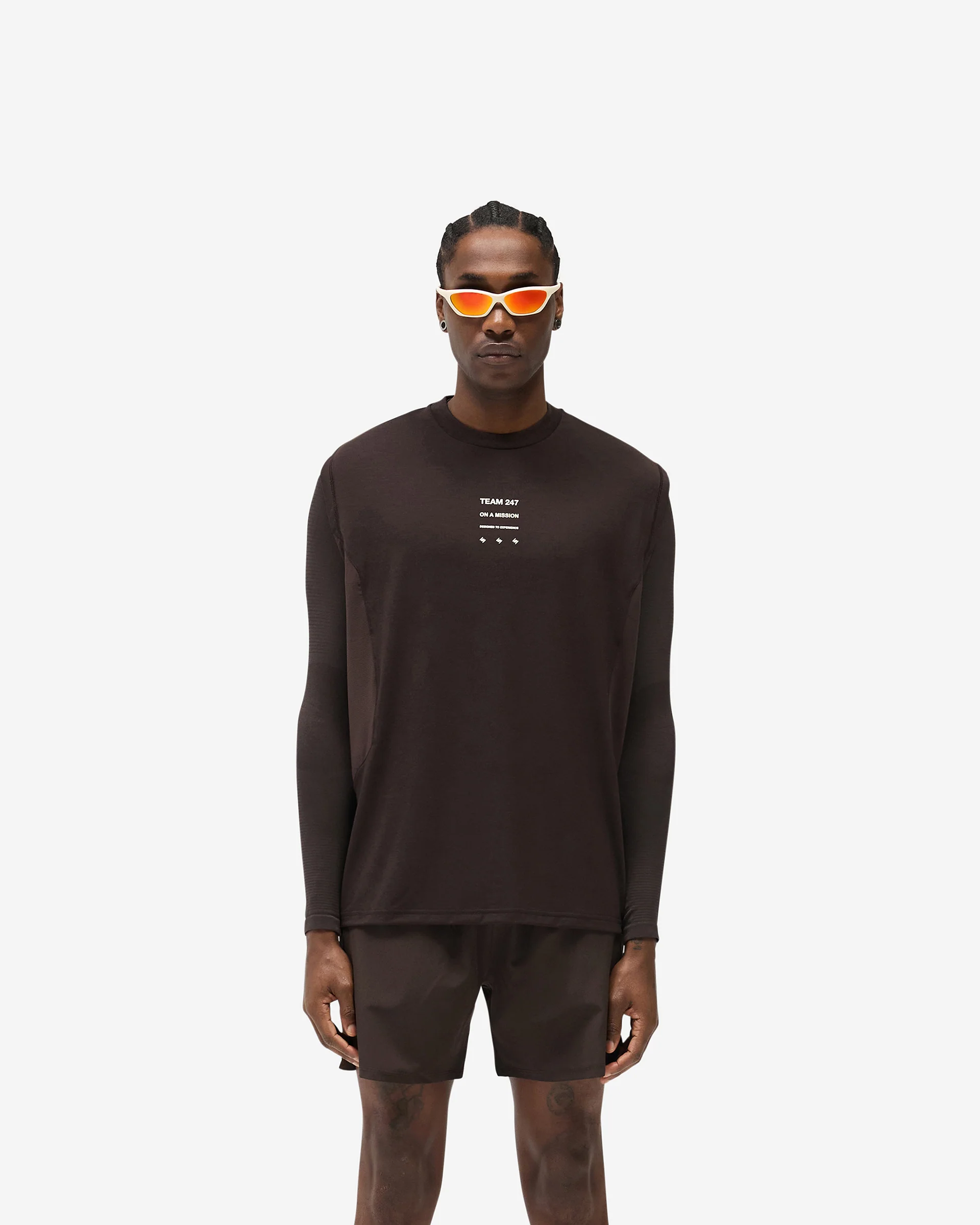 247 Uprising Oversized Tank - Chocolate - Image 3