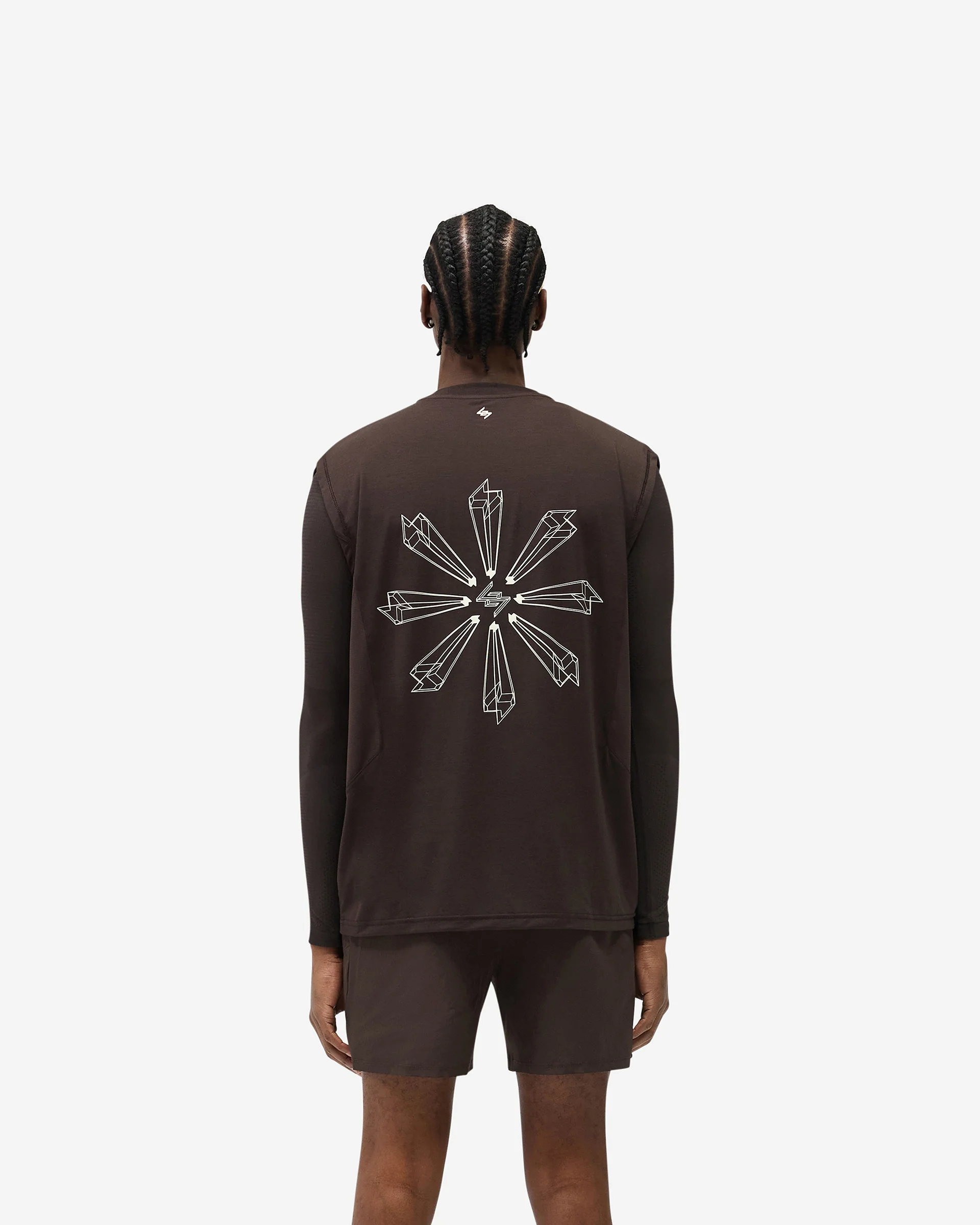 247 Uprising Oversized Tank - Chocolate - Image 4