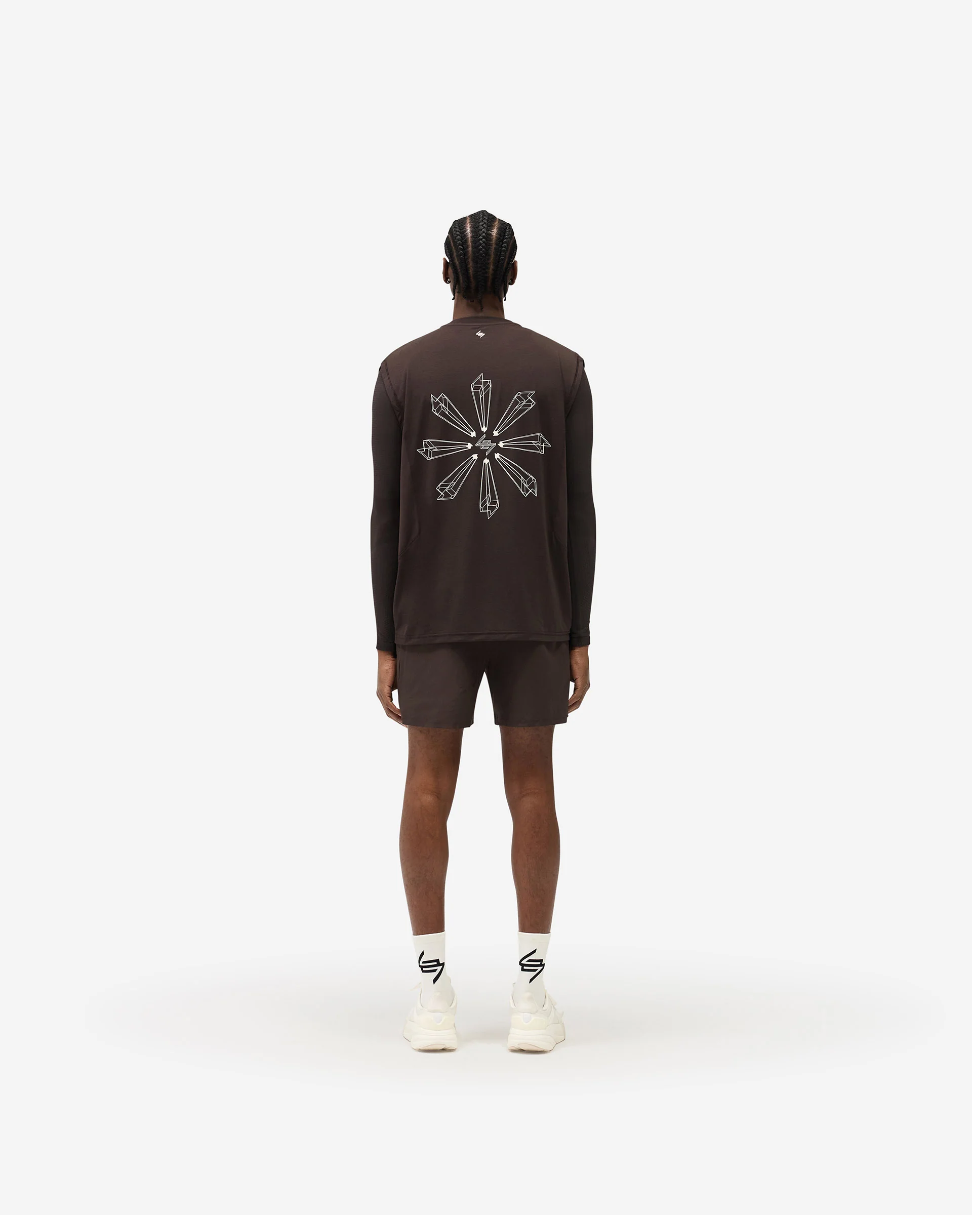 247 Uprising Oversized Tank - Chocolate - Image 7