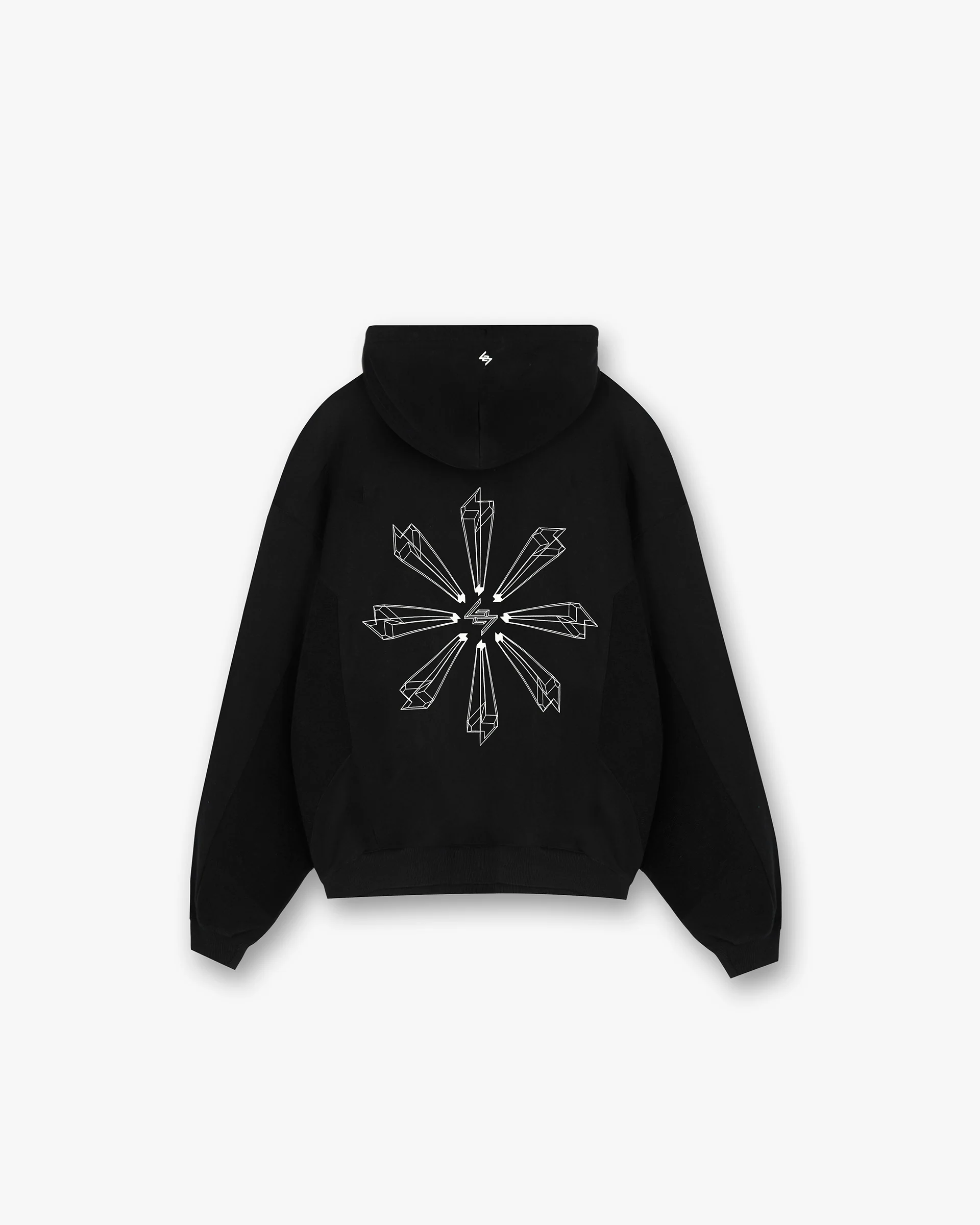 247 Uprising Zip Hoodie - Black - Image 8