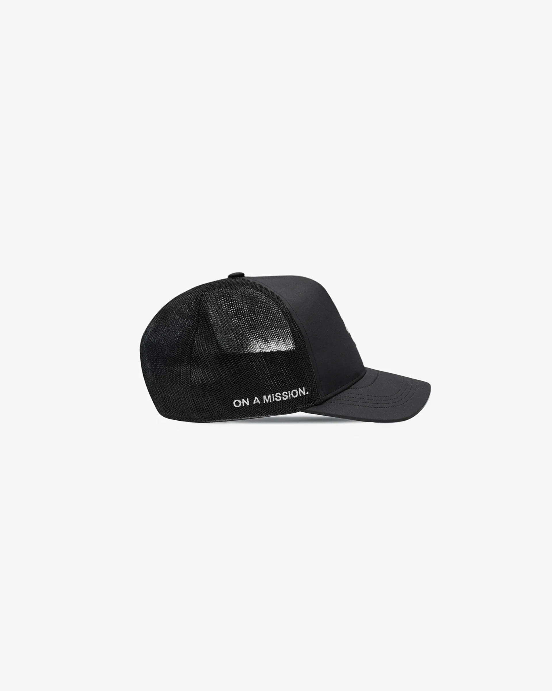 247 x 47 Logo Trucker Cap - Jet Black - Image 3